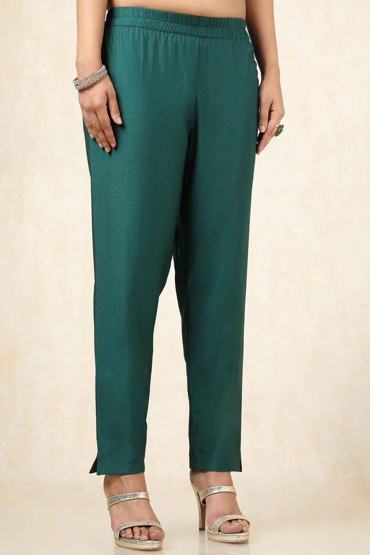 Soch Women's Brocade Salwar Suit Set (EWS5CD21720_Teal