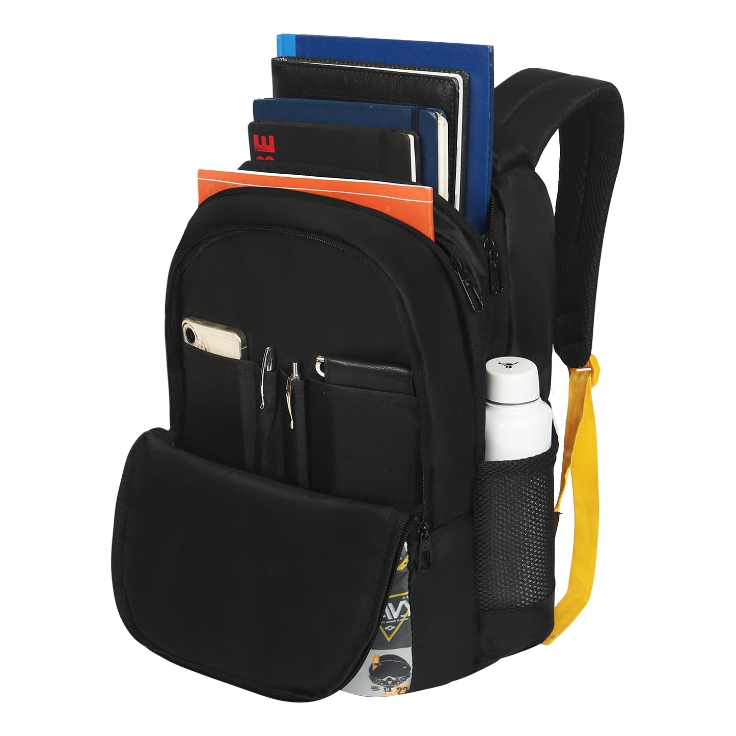 URBAN TRIBE Urban Air Force-02 25 Liters Black Smart Casual Office Travel Backpack for Men & Women, Boys & Girls