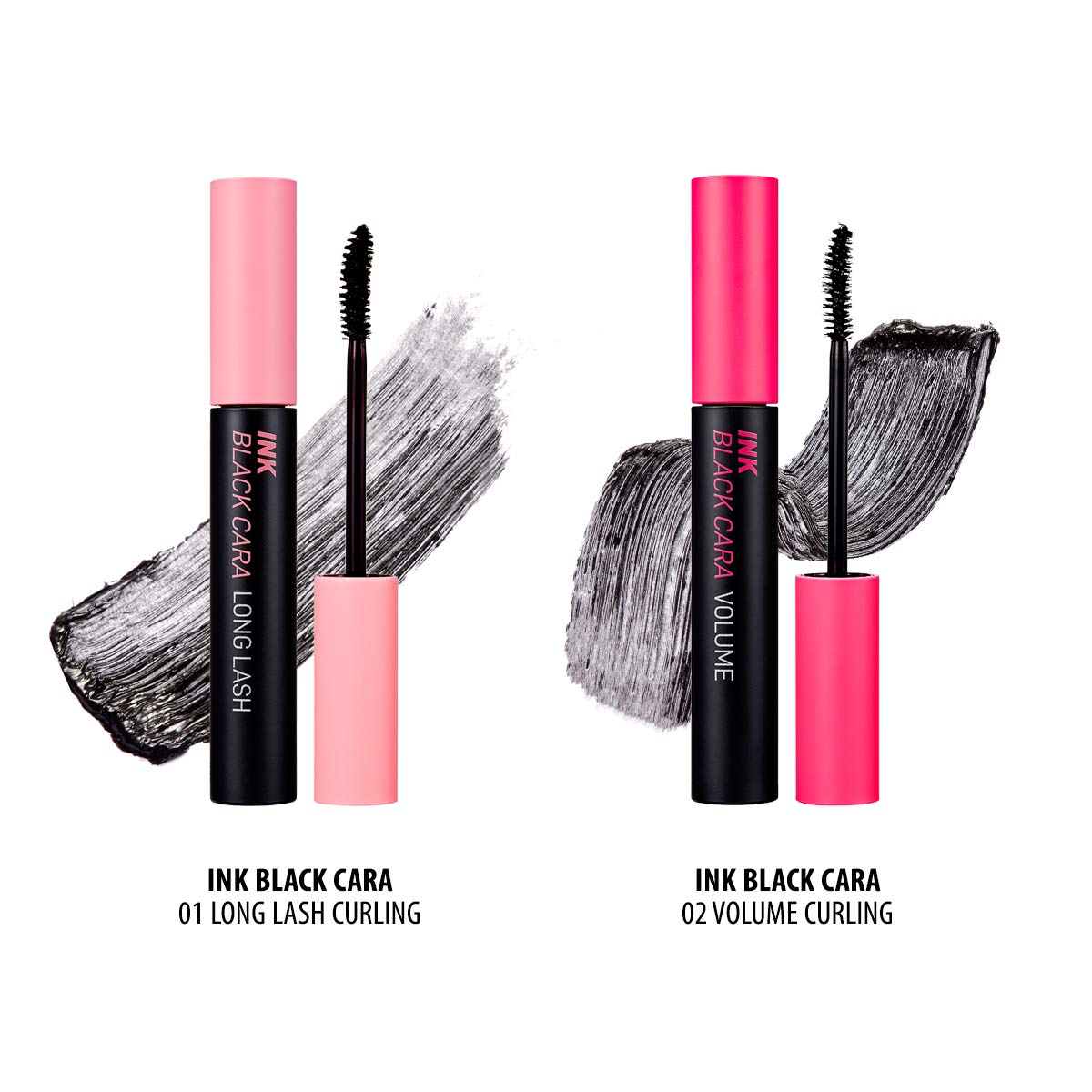 Peripera Ink Black Cara #1 Long Lash Curling