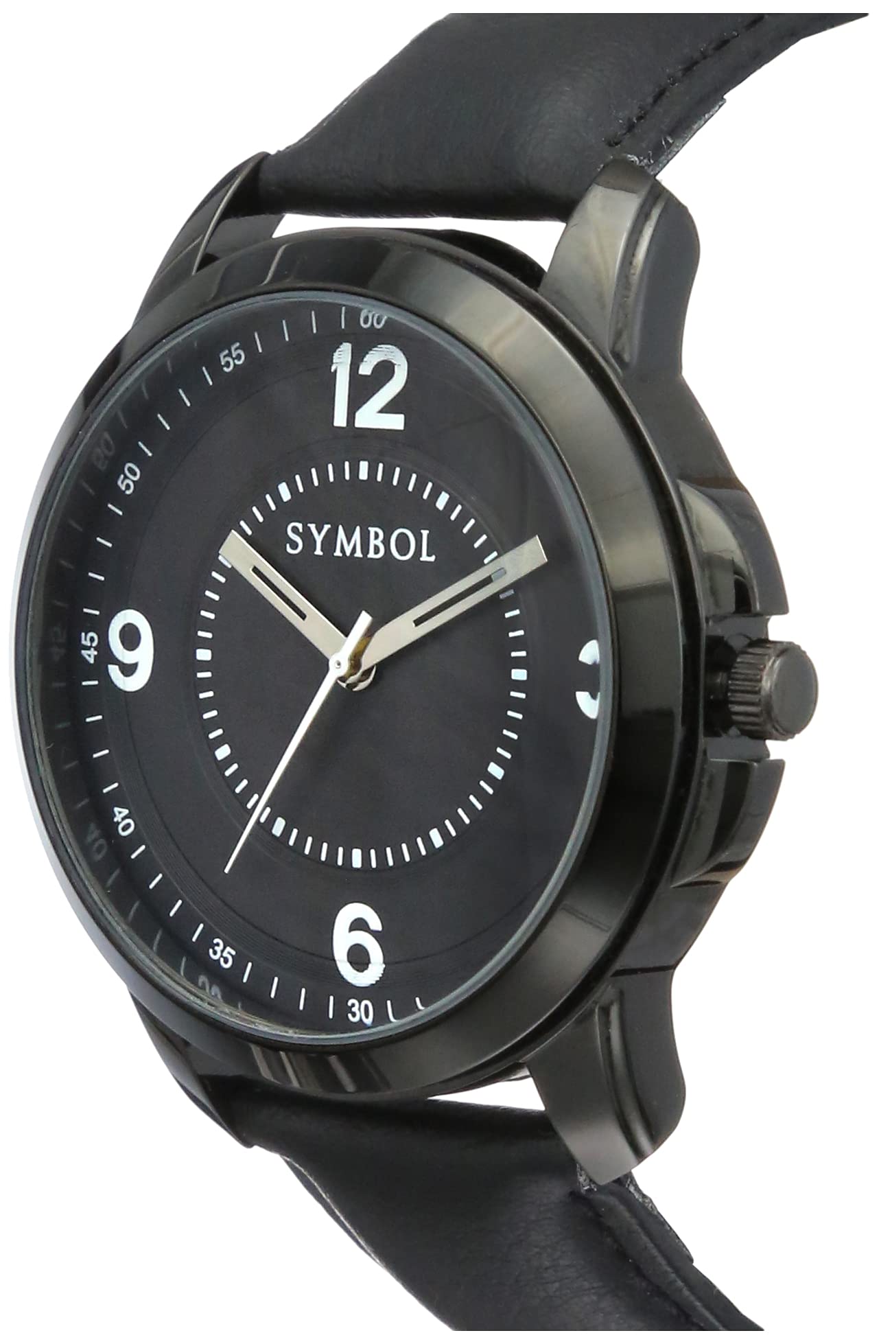 Amazon Brand - Symbol Spring-Summer'21 Analog Black Dial Men's Watch - AZ-SYM-SS21B-23C