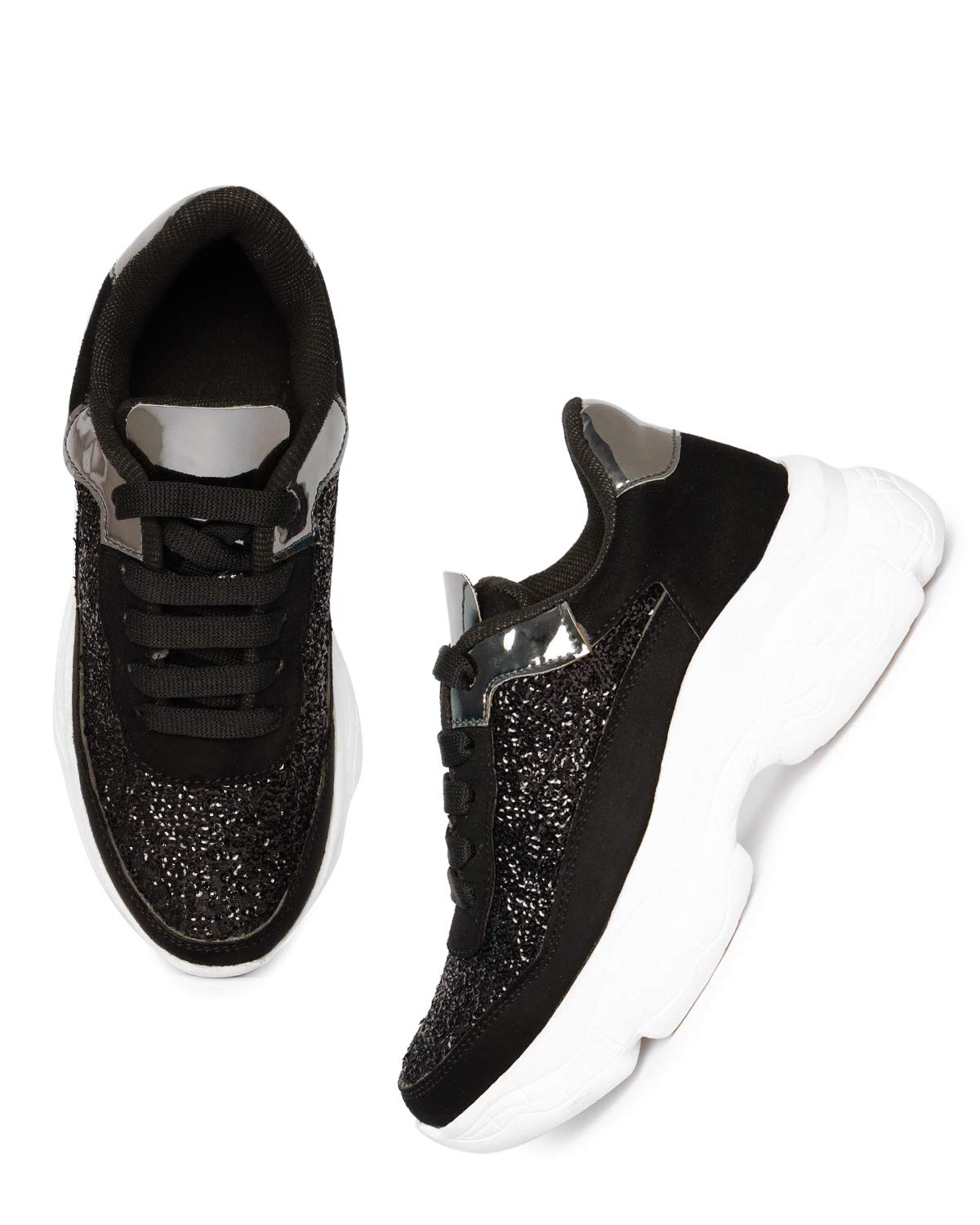 Vendoz Women Premium White Casual Shoes Sports Shoes Sneakers