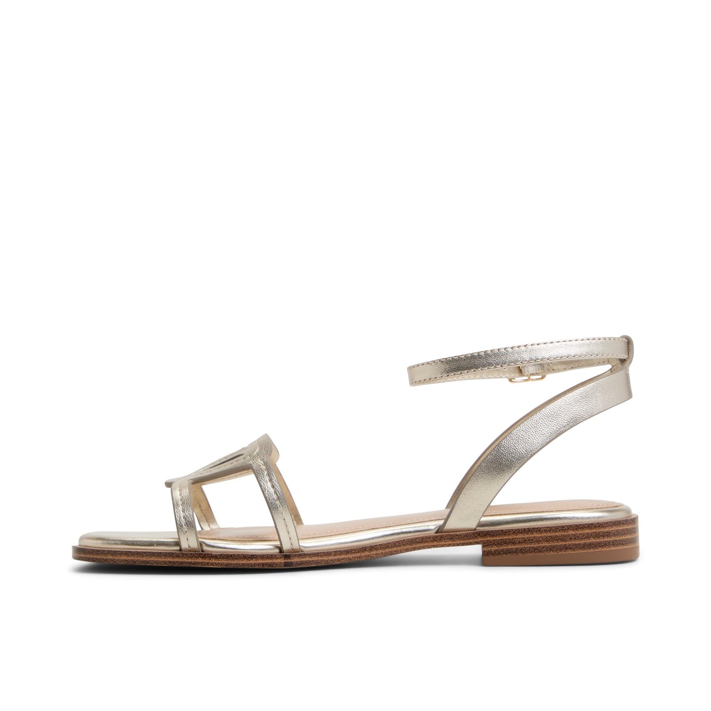 Aldo GREENGROVE-IN710 Women Gold Flat Sandals