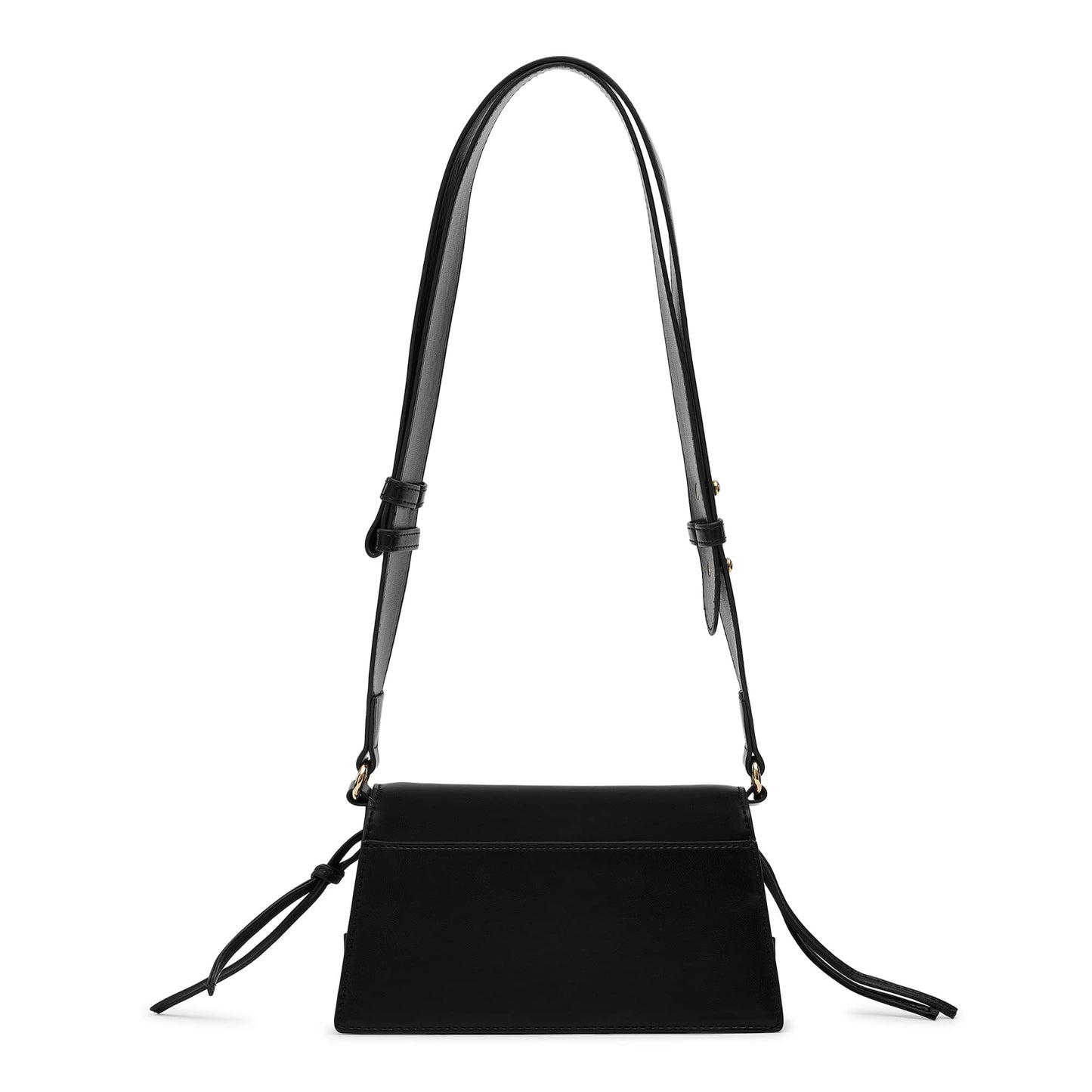 Miraggio Carol Crossbody Bag For Women With Adjustable Western Sling Strap, Black