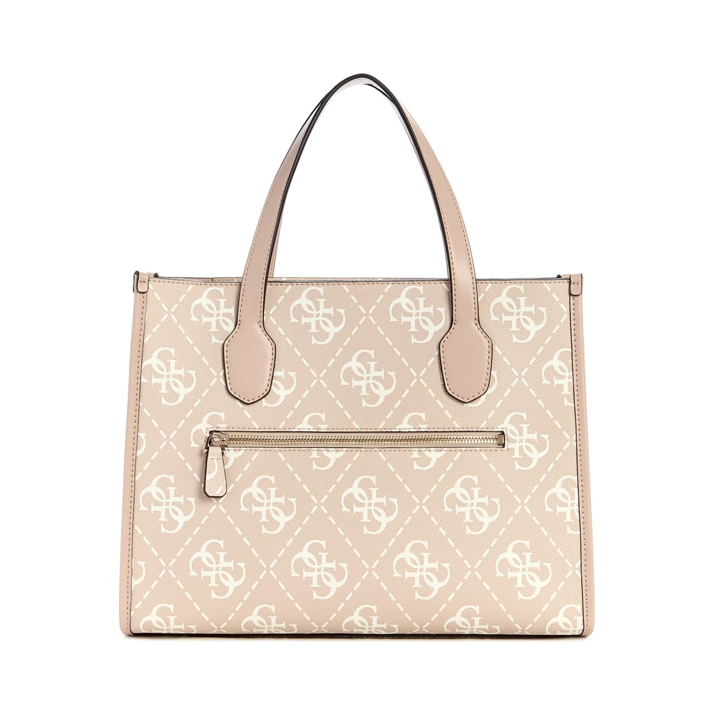 Guess Women's Sand Logo Printed Tote| Ladies Purse Handbags | Gift For Ladies