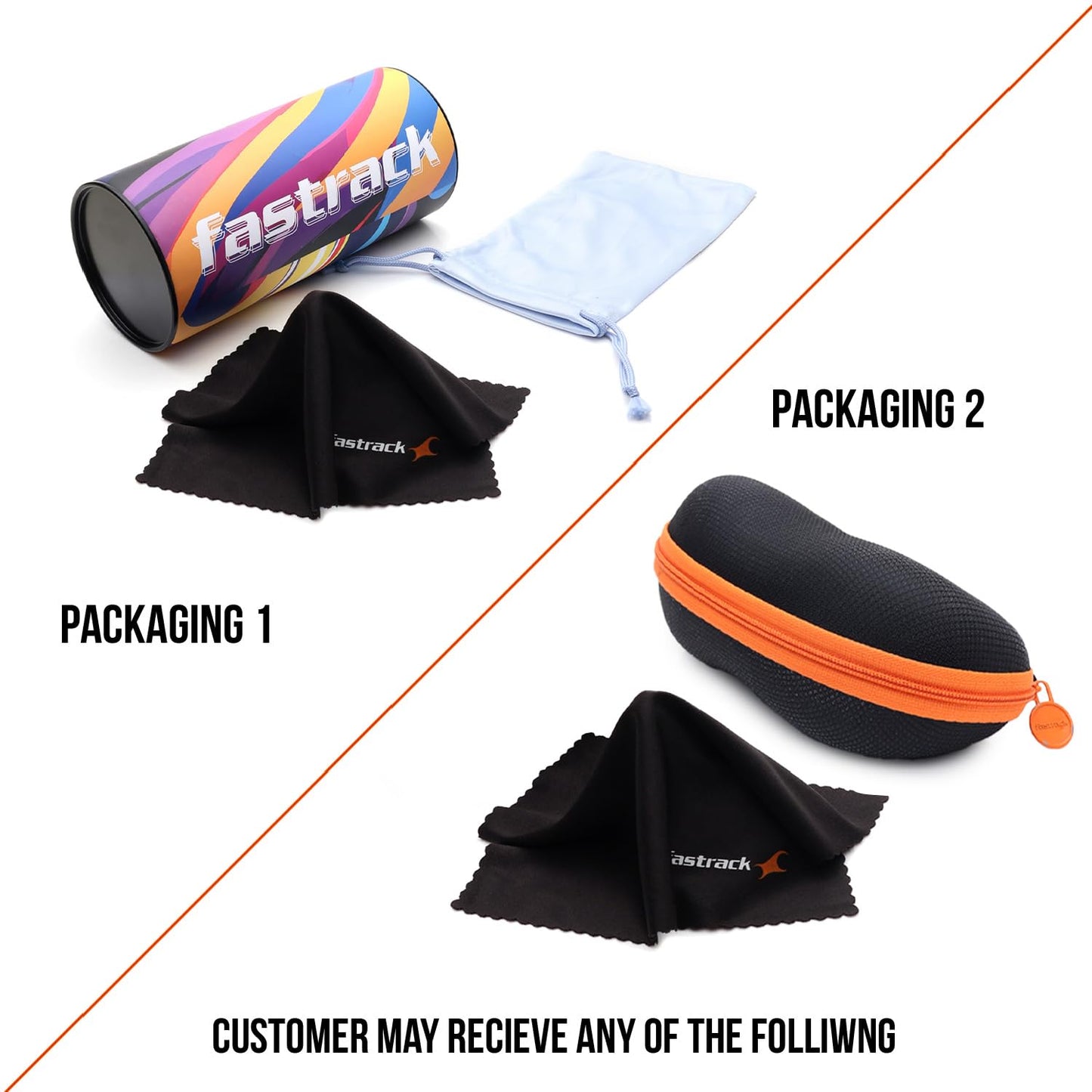 Fastrack Grey Oval 100% UV protected Sunglasses for Women