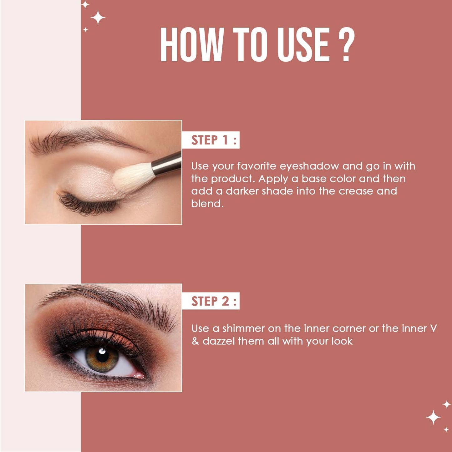 Glam21 Little One 4-in-1 Eyeshadow Palette | Ultra pigmented, Easy to blend | Long Lasting Eye Make Up Kit |Artist Love-01