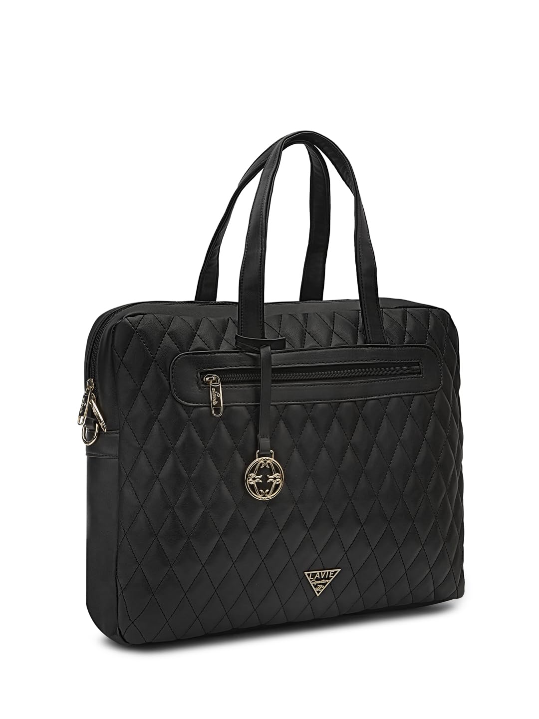 Lavie Signature Arizona Women's Laptop Handbag for Women | Fits Upto 15 Inch Laptop | Laptop Bag for Work | Ladies purse | Stylish Shoulder Bag | Gift For Women