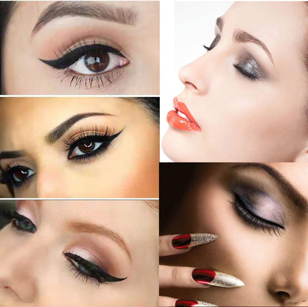 S.A.V.I 32 Styles 4 Sheets Eye Makeup Quick Eyeliner Eye-shadow Stencil Stickies For Women