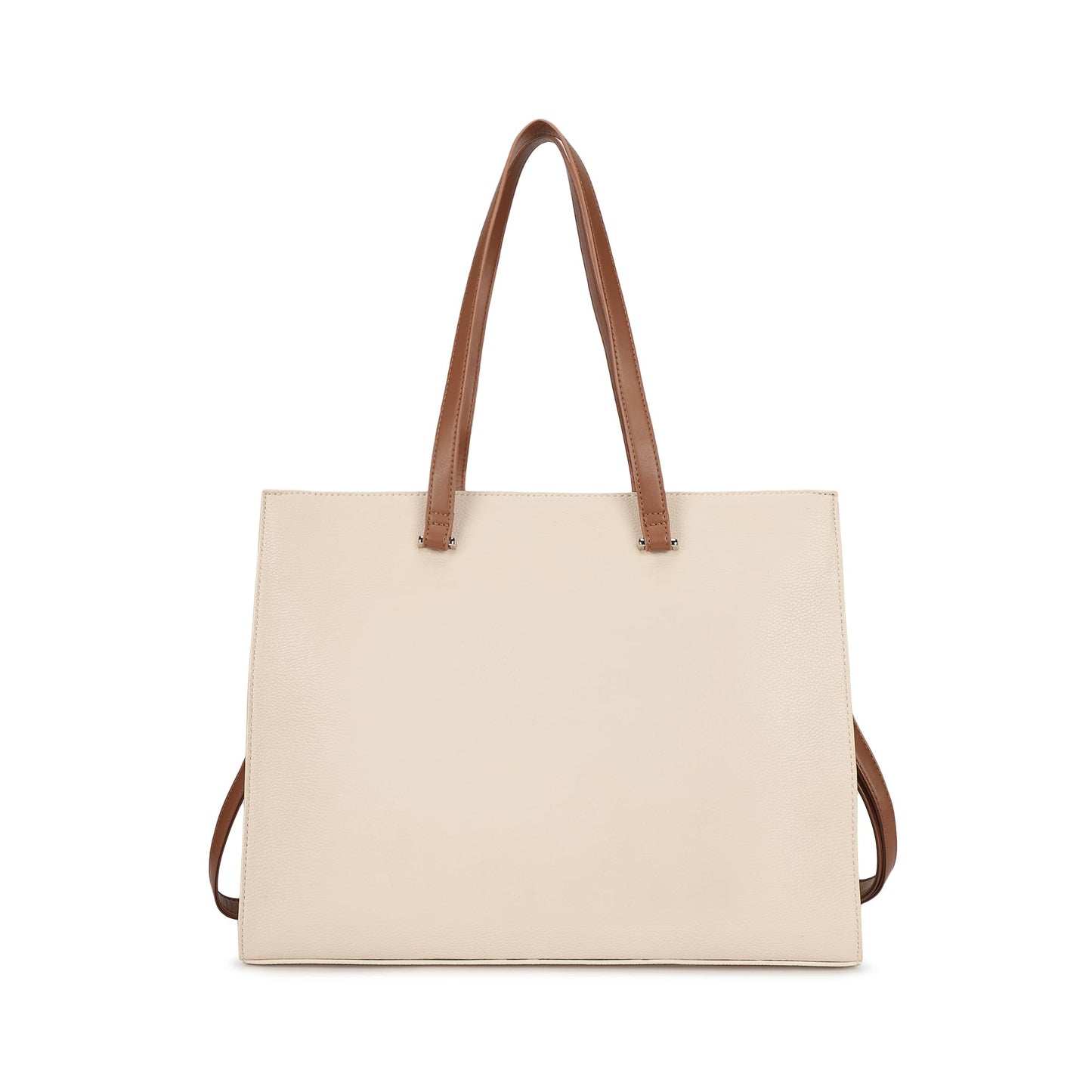 Fastrack CarryAll Laptop Tote | Faux-Leather Women’s Tote Bag | 14'' Laptop Sleeve, Dual Carry Options & Multi-Compartment Design