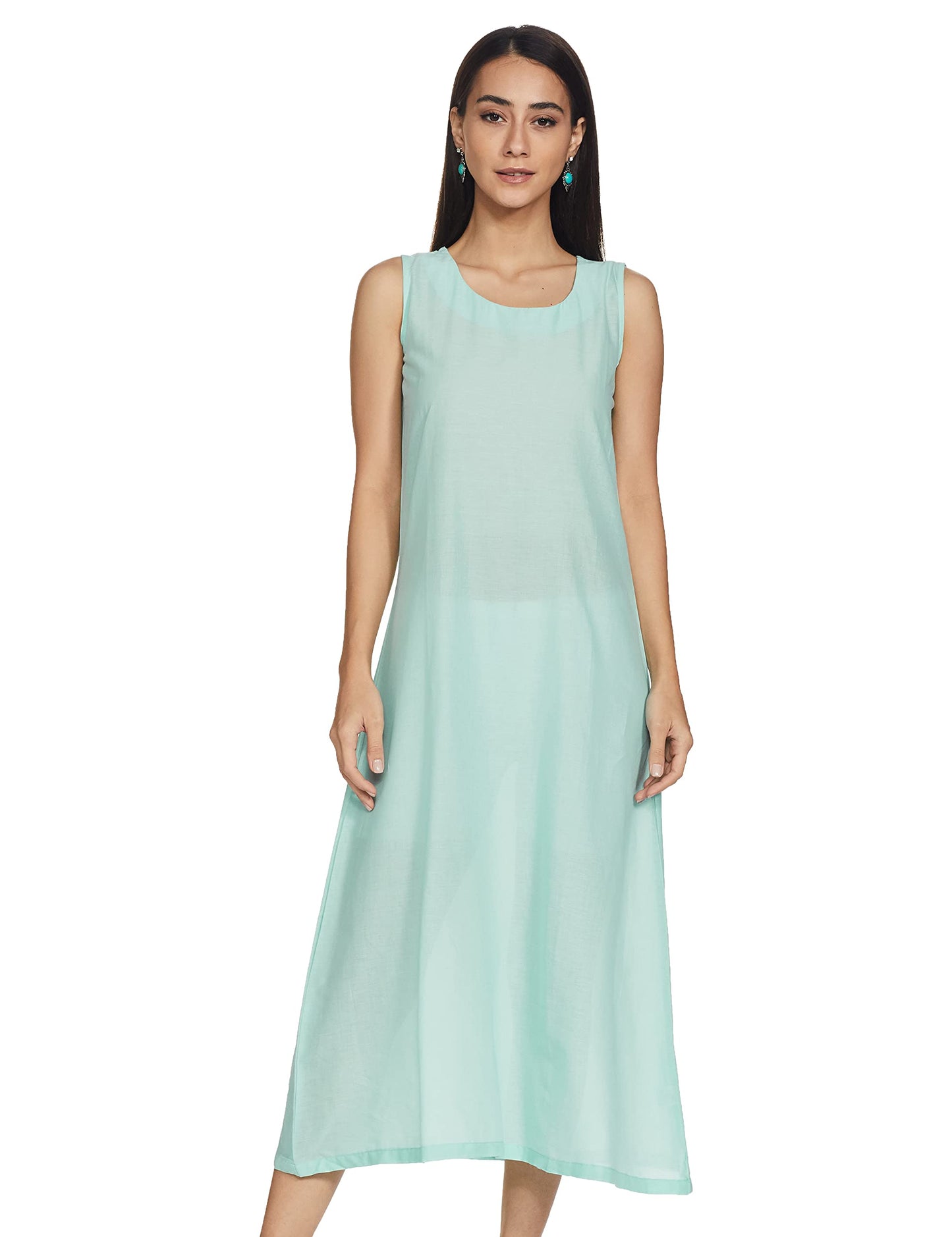 BIBA Women Printed Mix and Match(Casual D1331_Turquoise_42)