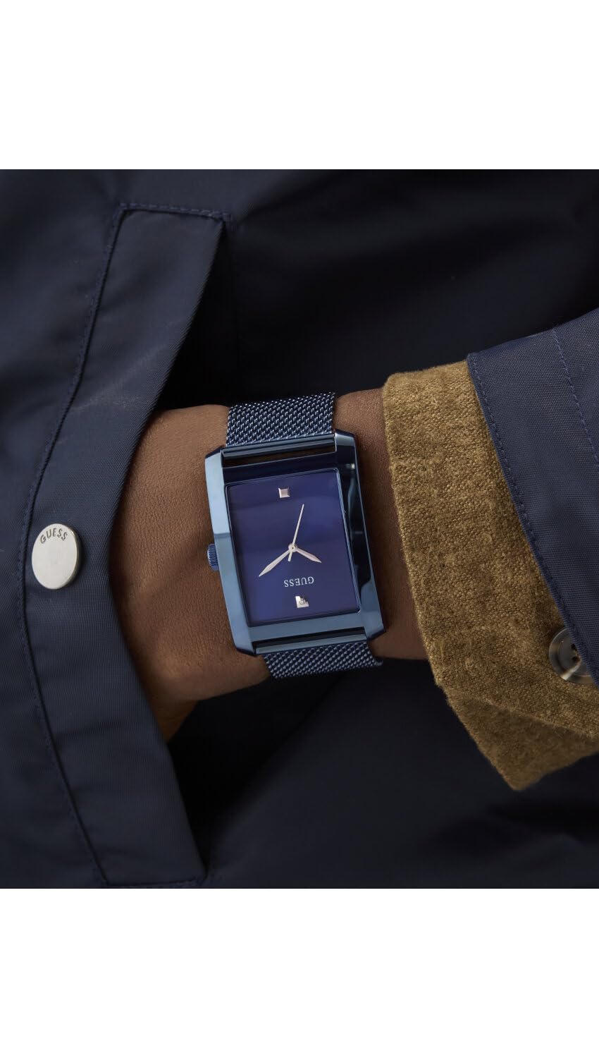 GUESS Analog Blue Dial Men's Watch-GW0898G2