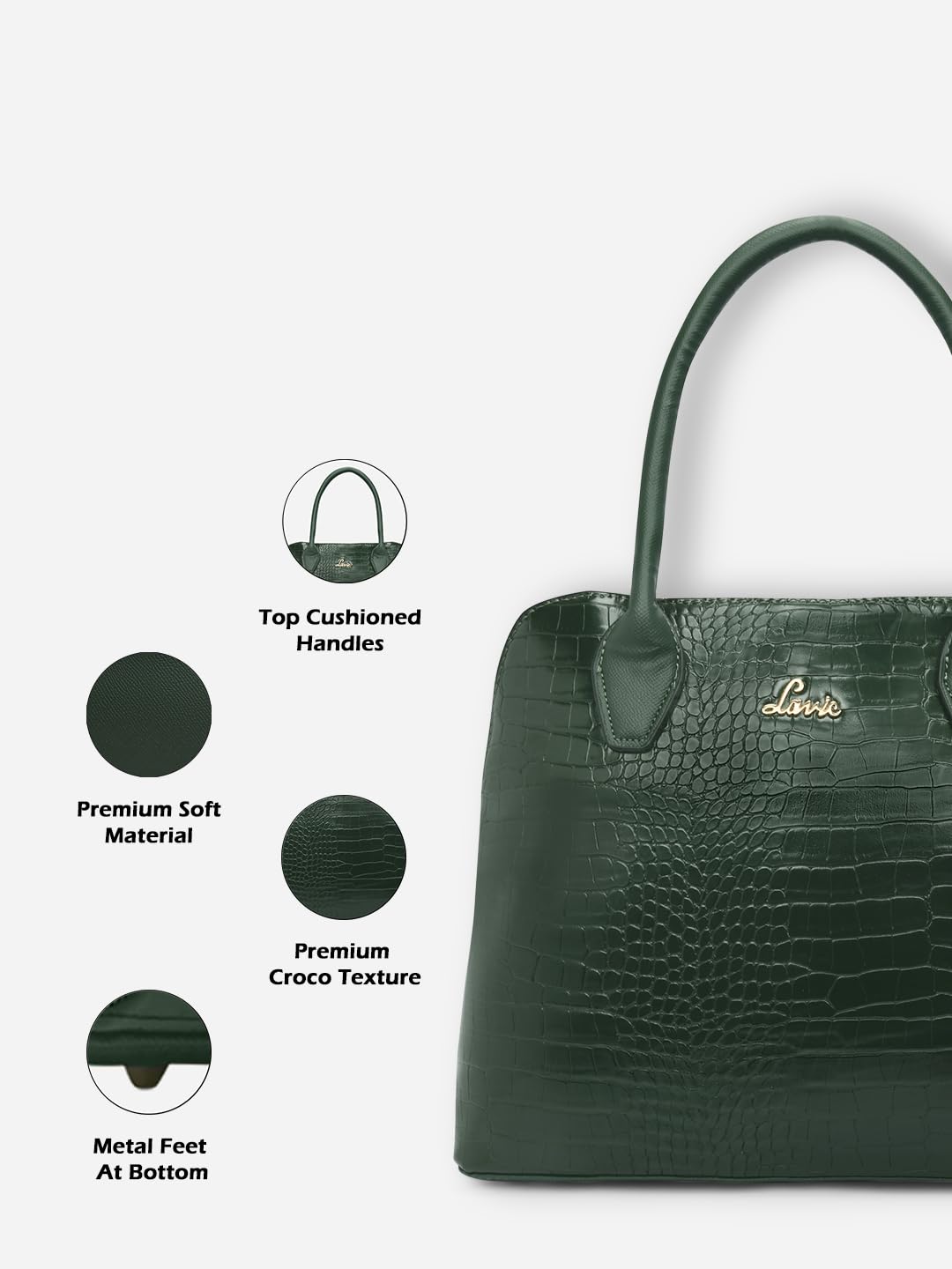 Lavie Women's Mimi Large Dome Satchel Bag | Ladies Purse Handbag