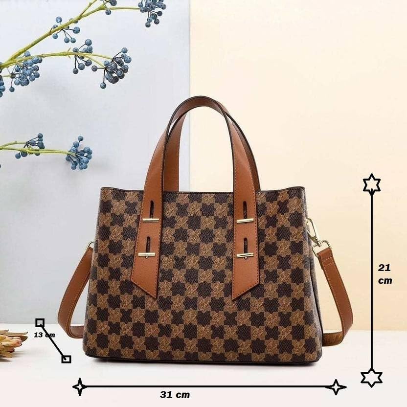 NAMCHI women handbag handpurse light brown (Brown)