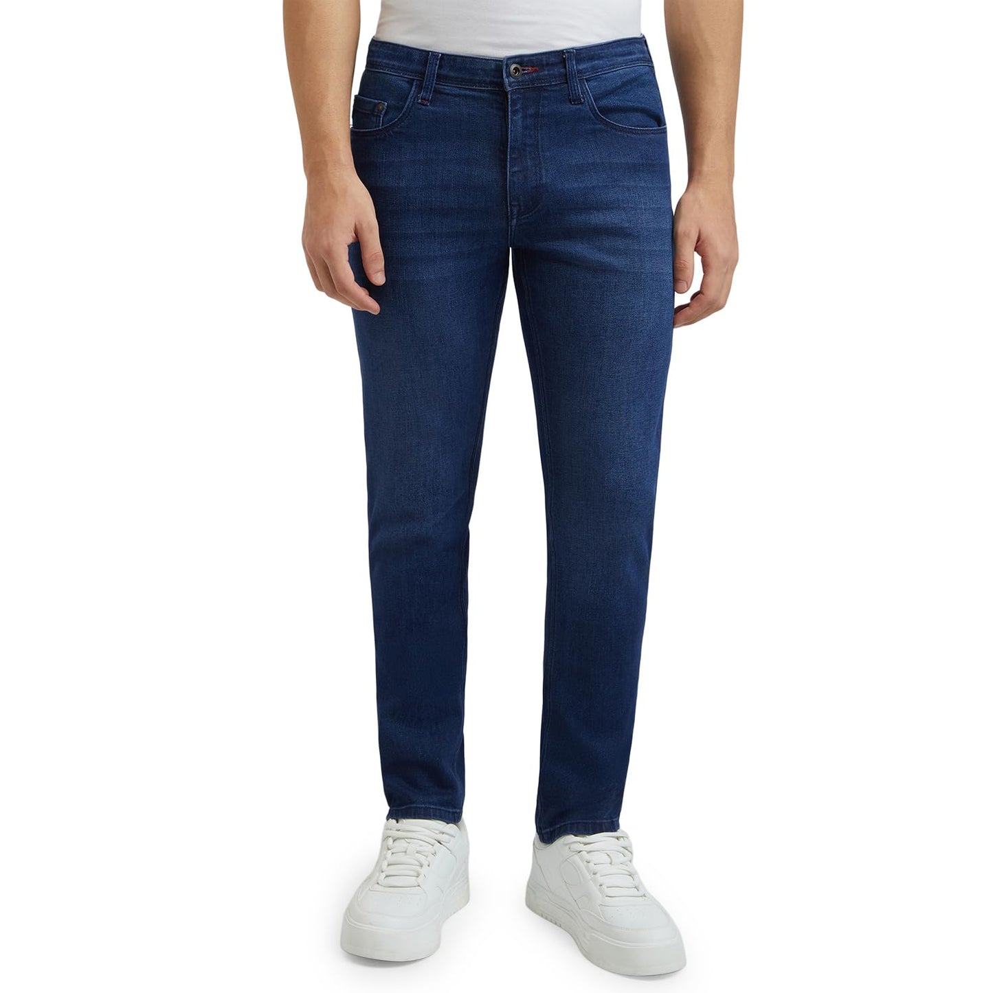 Raymond Men's Slim Jeans (RCYL00462-B7_Dark Blue