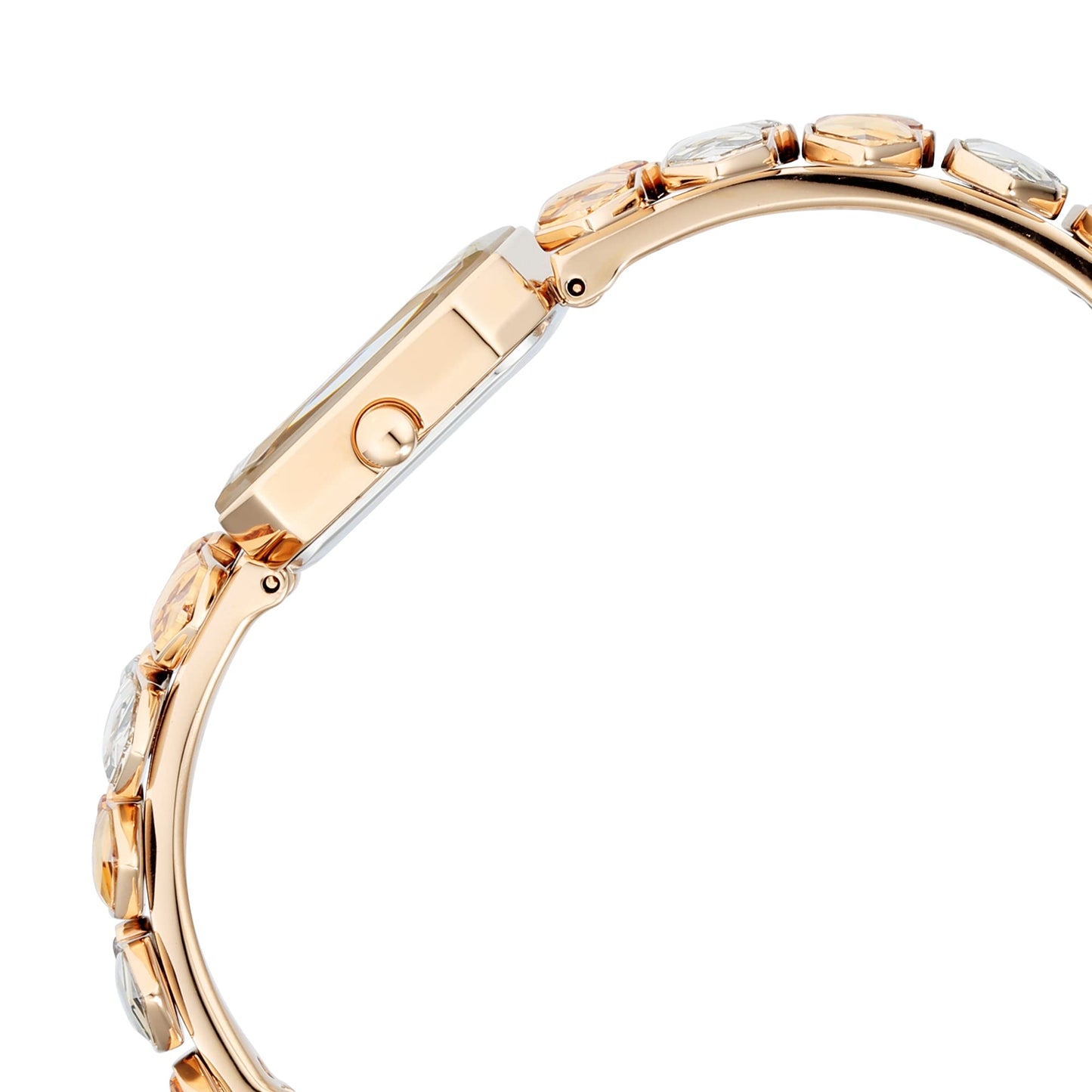 Titan Raga Love All Quartz Analog Silver Dial Rose Gold Metal Strap Watch for Women - NT95152WM01