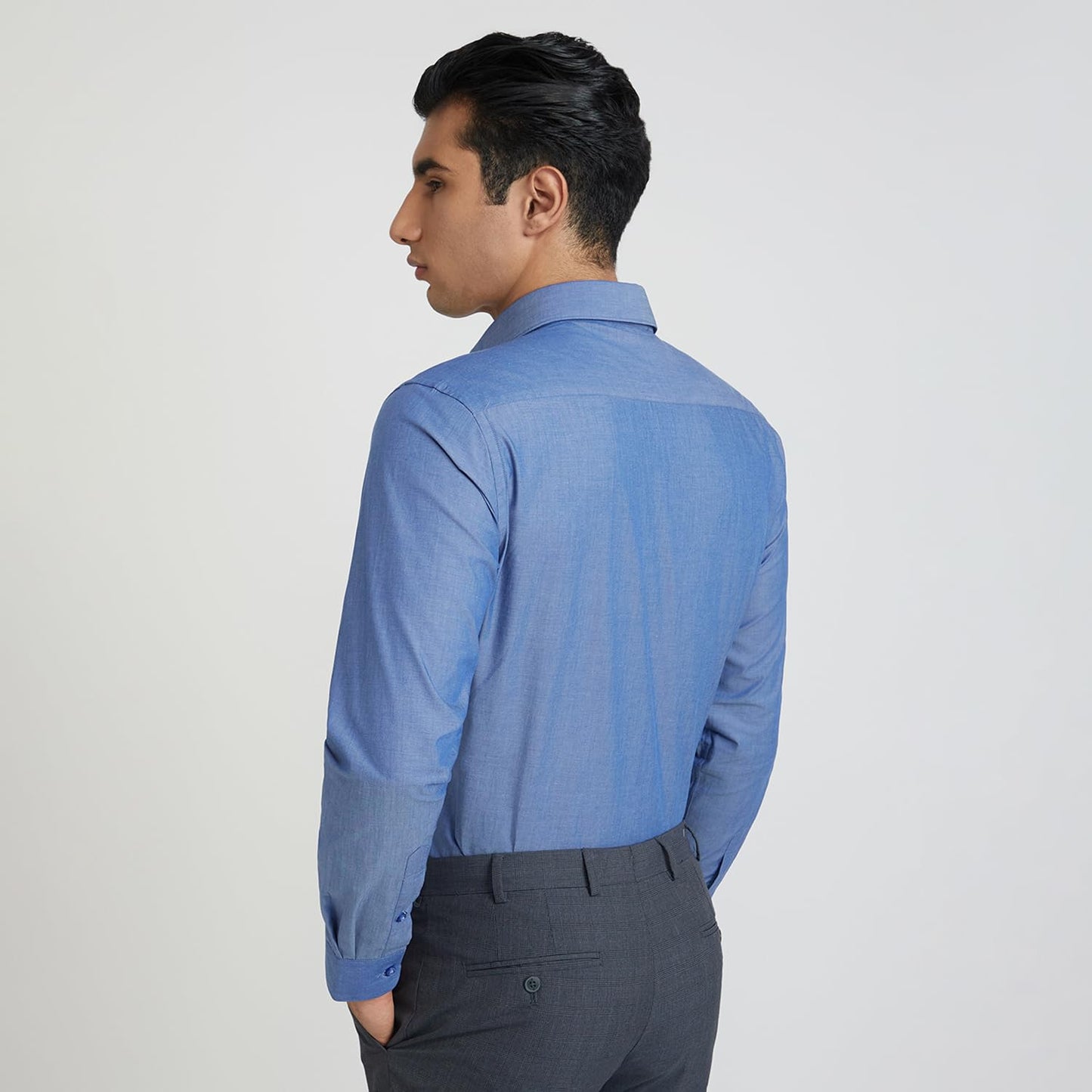 Raymond Medium Blue Shirt (Size: 40)-RMSZ11701-B5