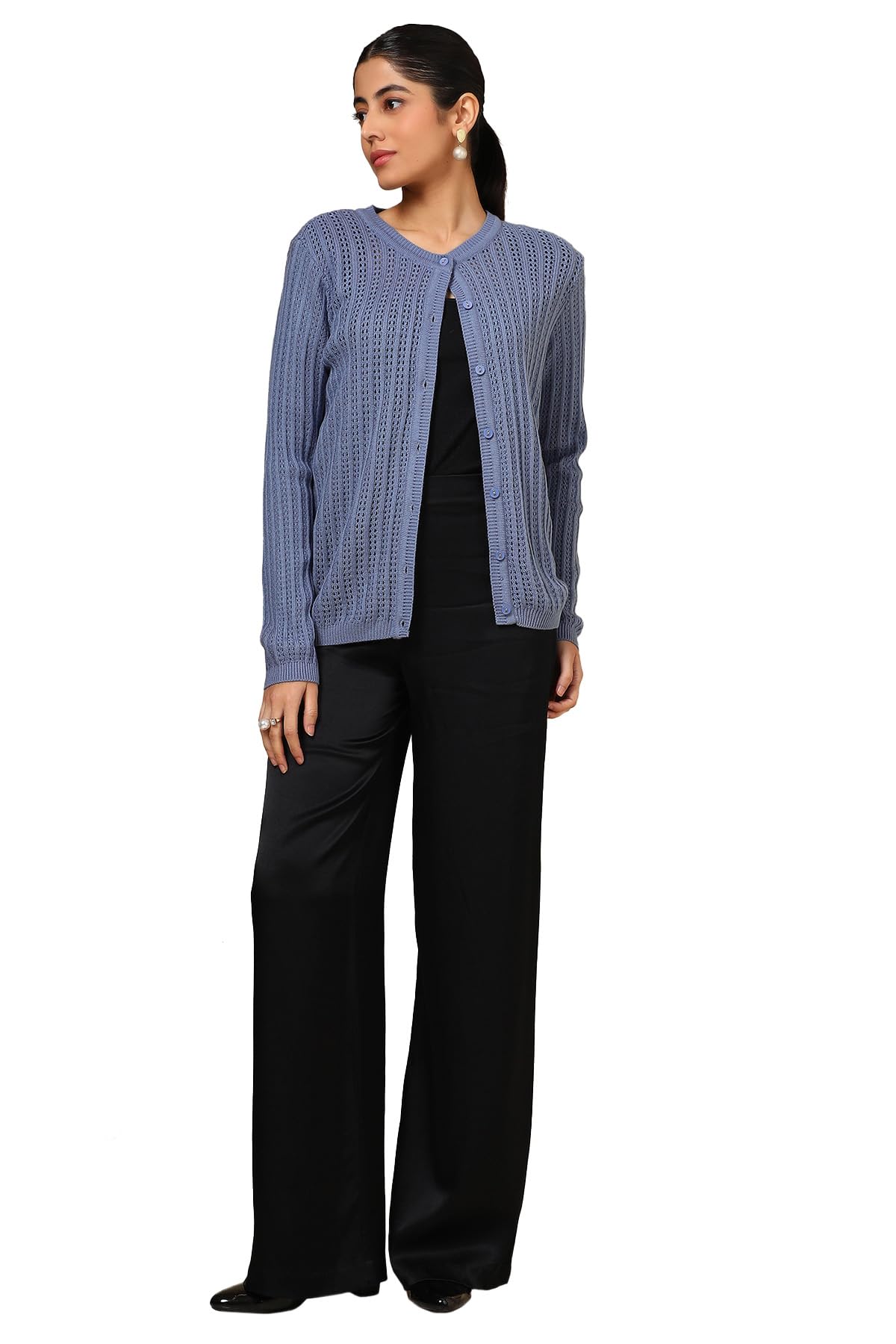 Soch Women's Acrylic Cardigan