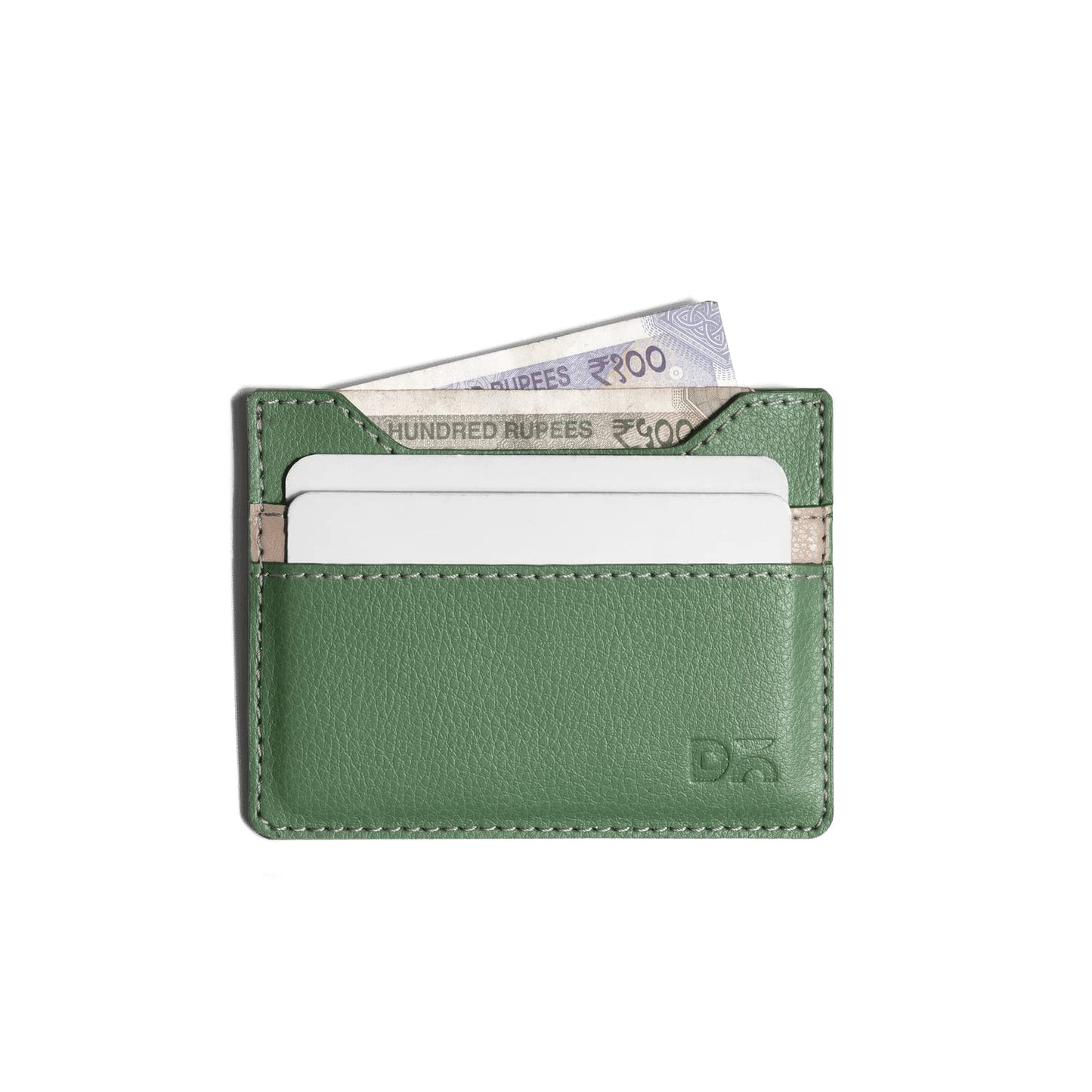 DailyObjects Slim Skinny Fit Card Wallet for Men and Women | Durable Vegan PU Leather | Credit/Debit Card Holder | 3 Slots for Cash, Card & IDs | Stylish Pocket Purse | Money Organiser