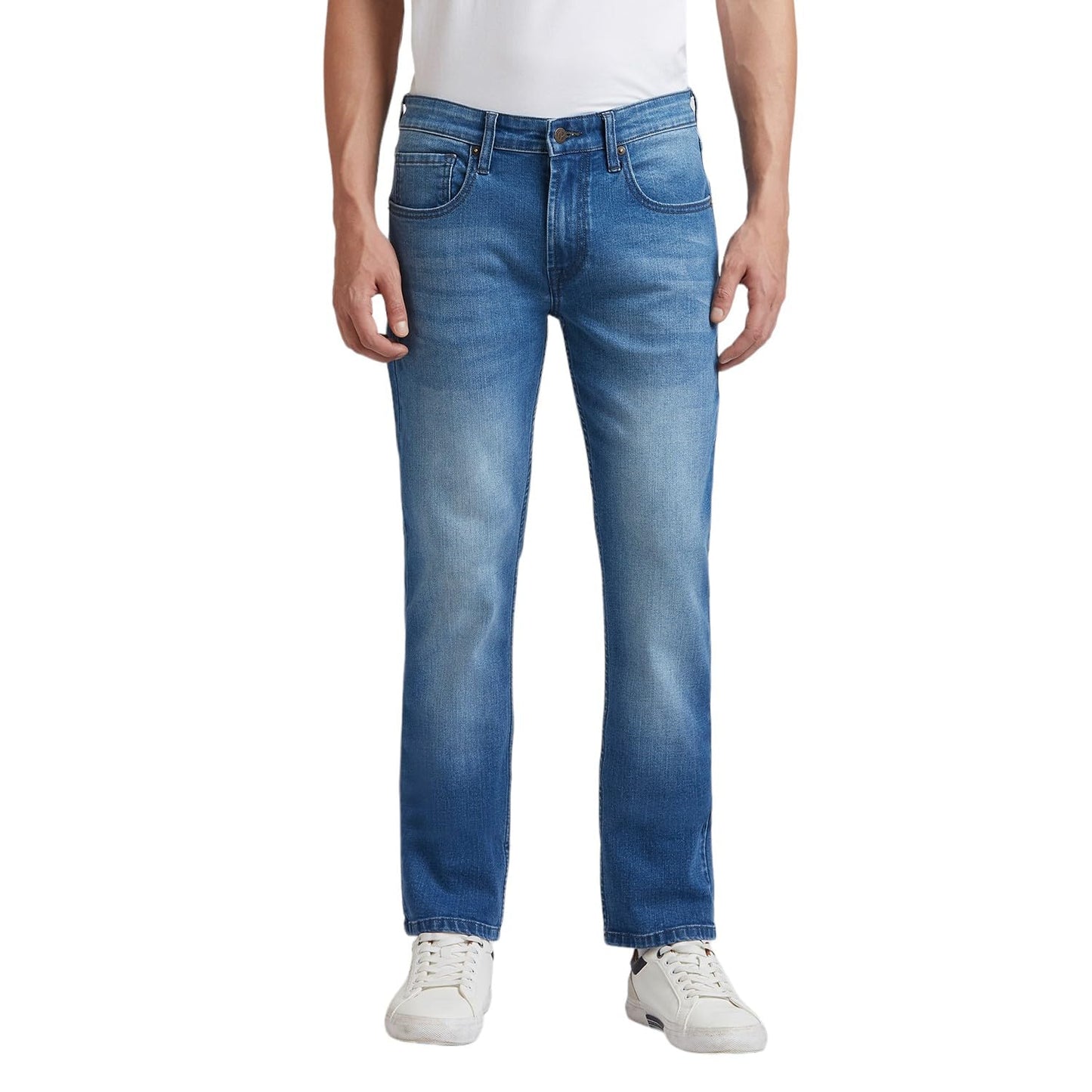 Pepe Jeans Men's Mid Rise Slim Fit Jeans Light Used