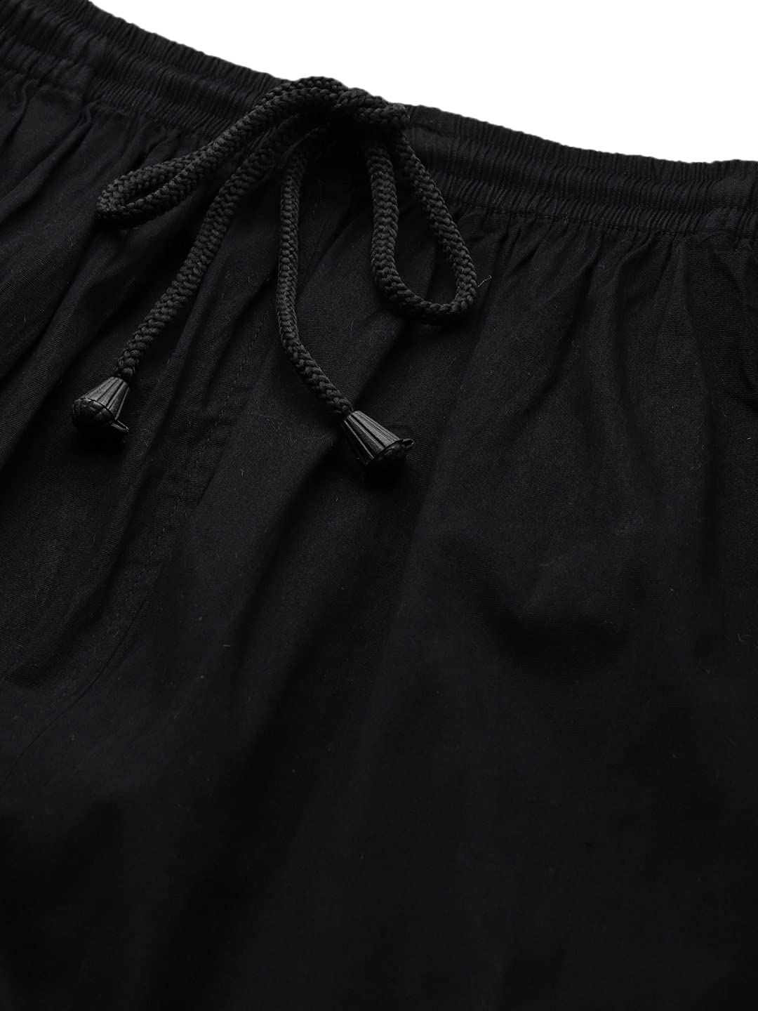 Ada Hand Embroidered Lucknow Chikankari Cotton Regular Fit Palazzo Pant For Women L711124 Black