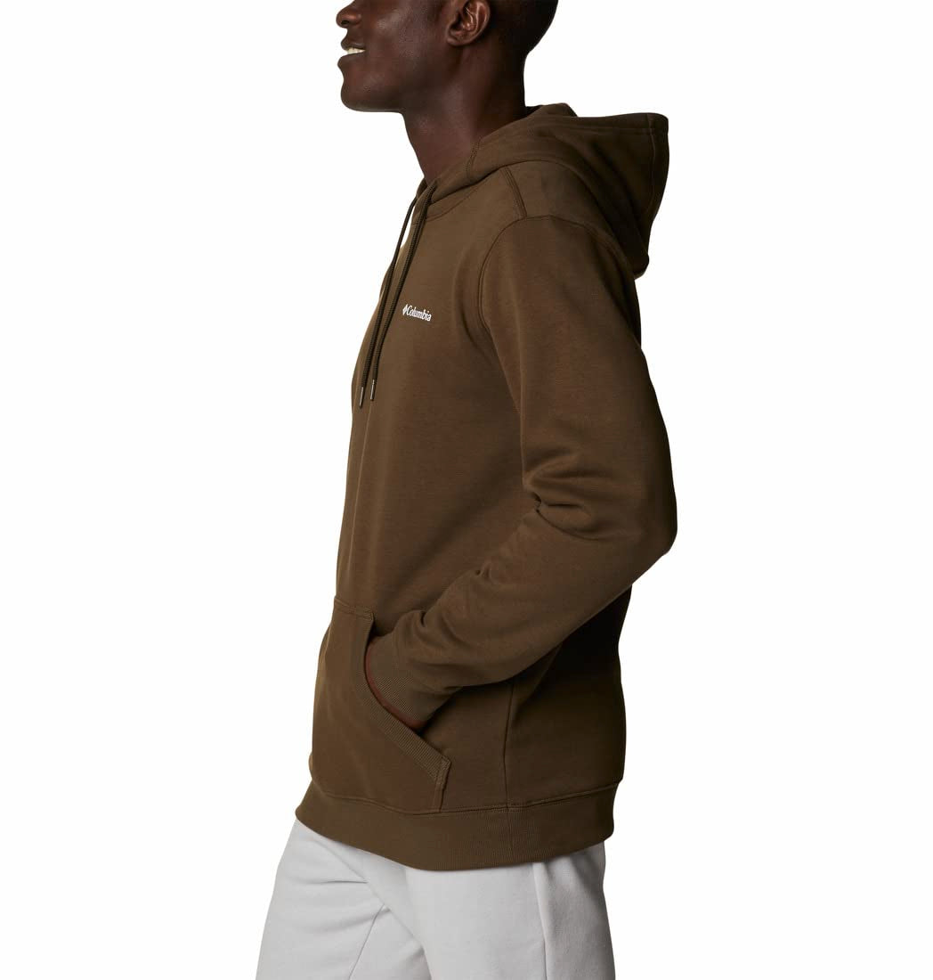 Columbia Mens CSC Basic Logo II Hoodie, Olive Green, C Sportswear 2, M