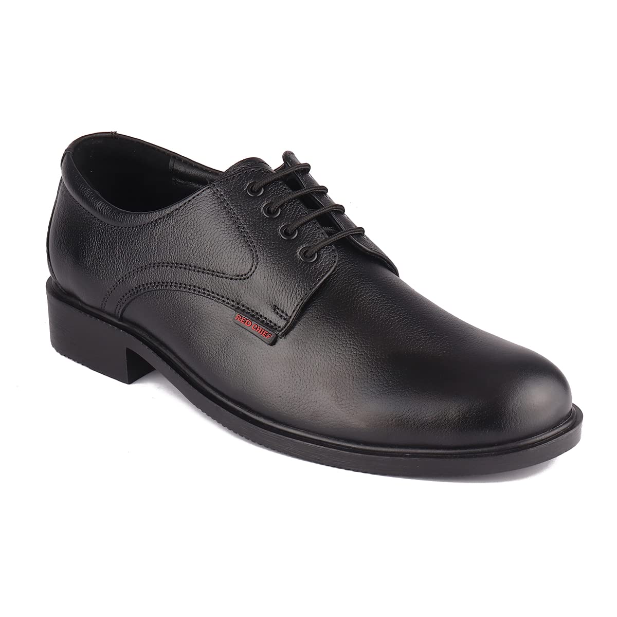Red Chief Formal Derby Shoes for Men Black
