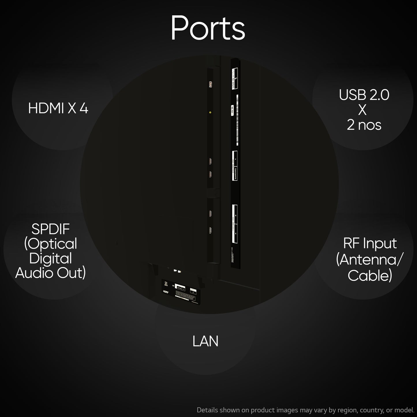 LG 139 cm (55 inches) QNED-75 Year 2024 Edition 4K Ultra HD (3840x2160) Smart WebOS QNED TV 55QNED75SRA (Black)