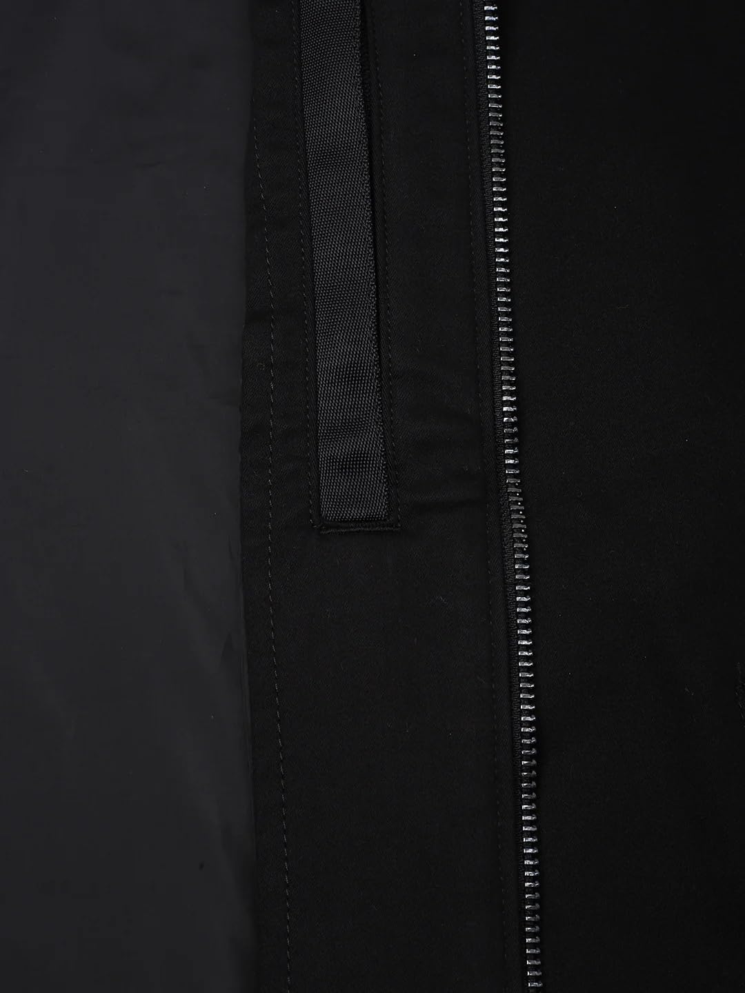 Solid Regular Fit Cotton Jacket