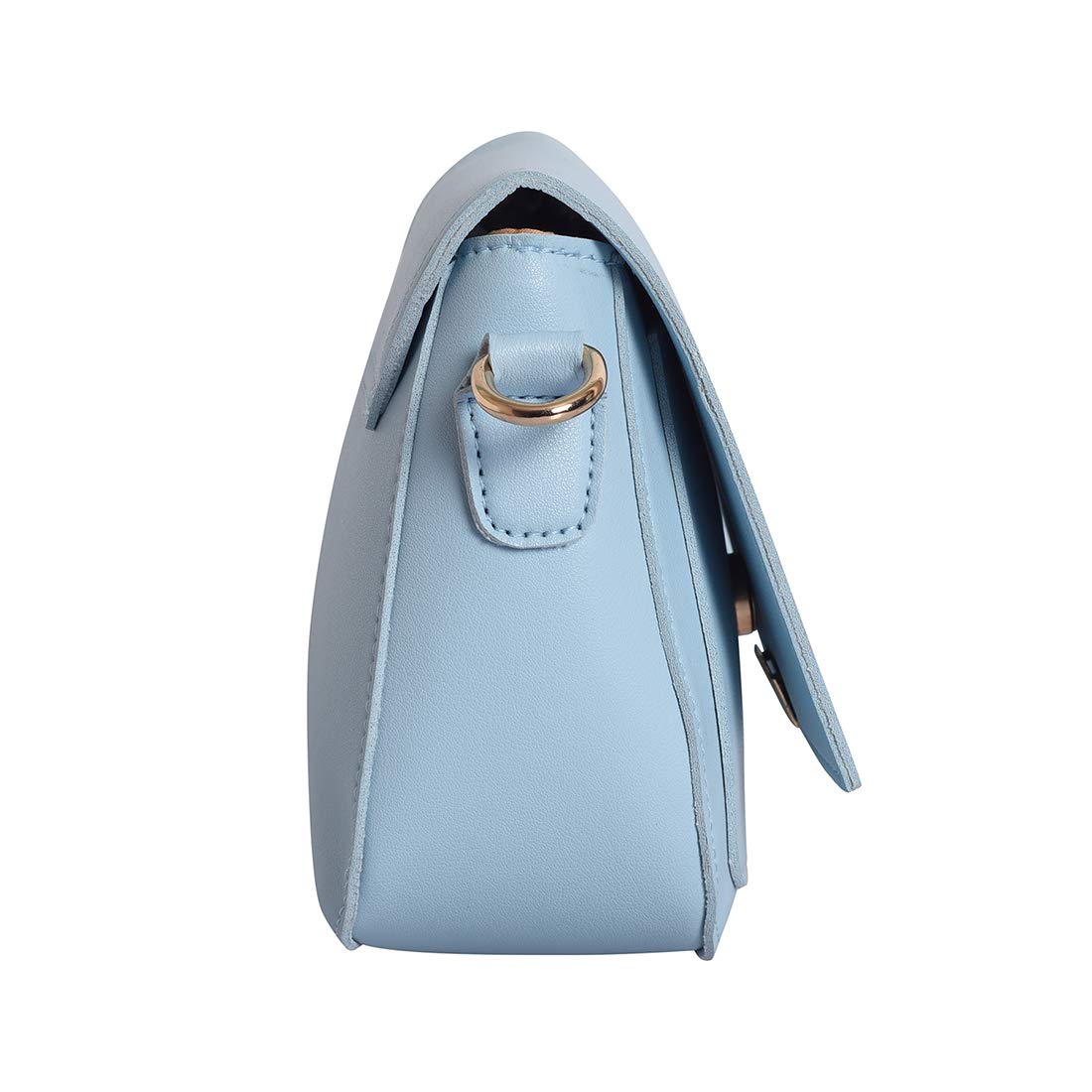 Lino Perros women green coloured sling bag (BLUE)