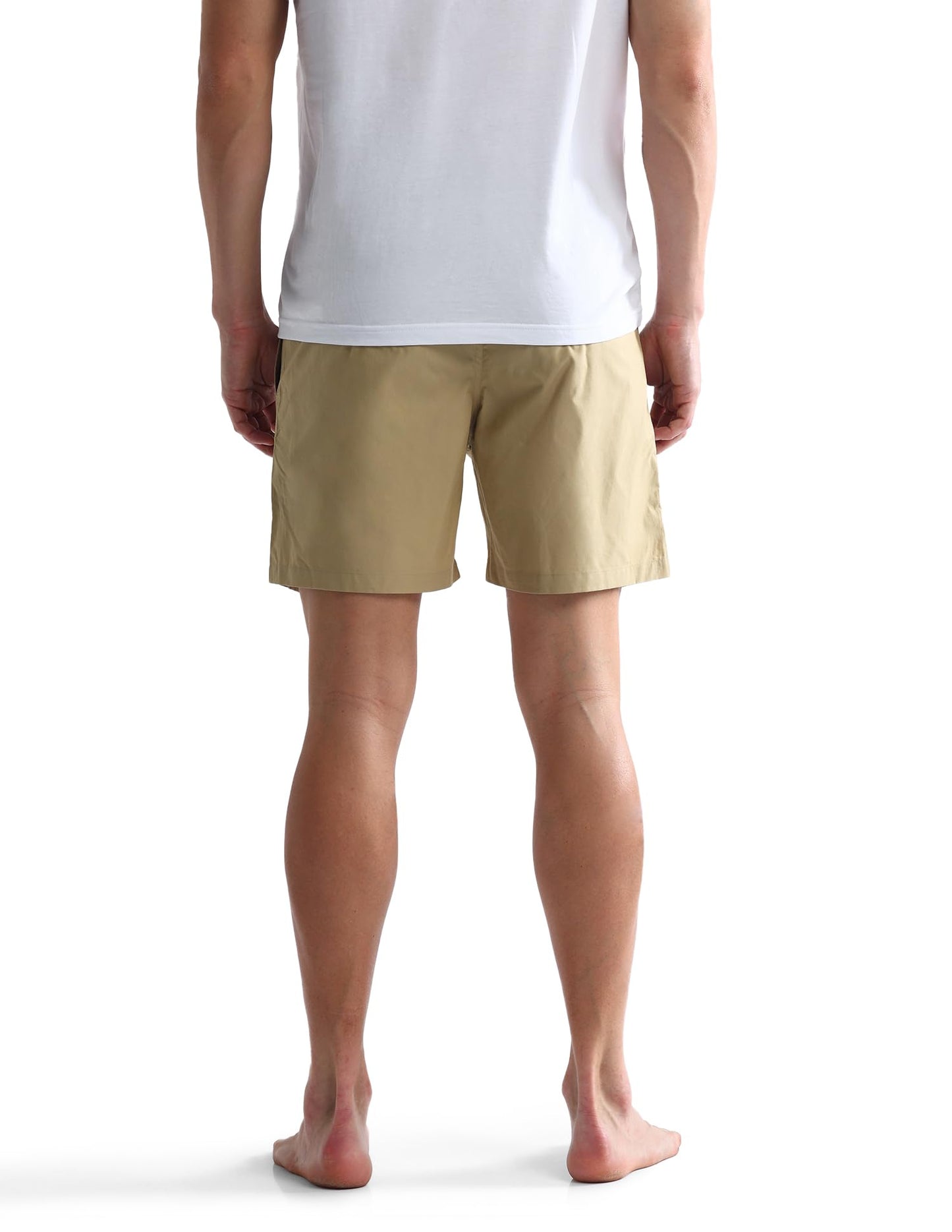 U.S. POLO ASSN. Men's Hybrid Shorts (IYAX-PL_Beige