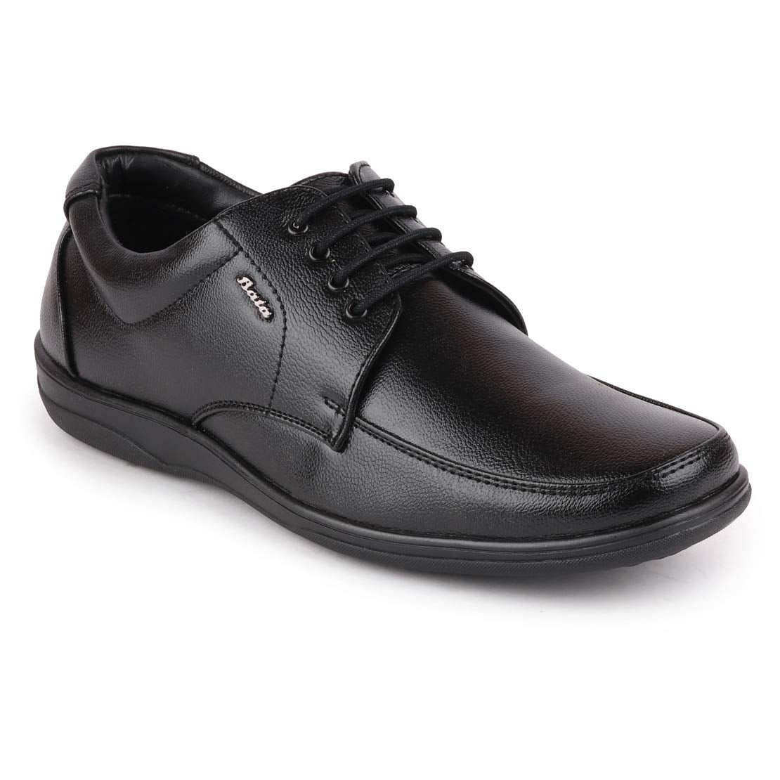 Bata Men's Formal Lace ups Shoes (Numeric_7) Black