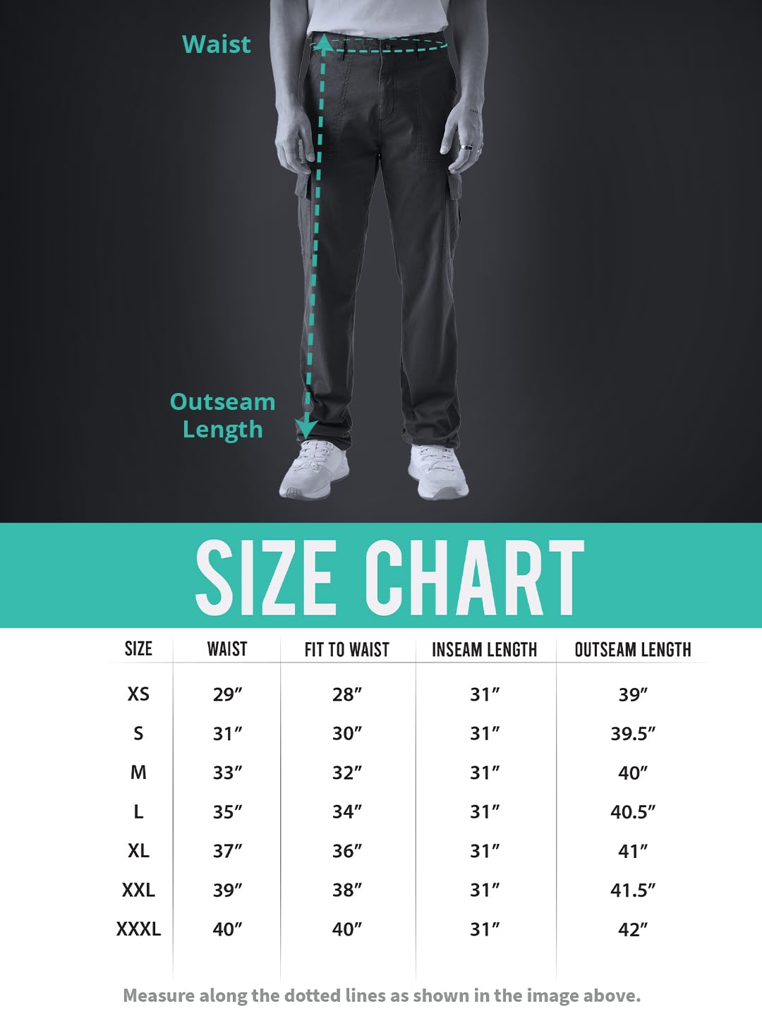 The Souled Store Solids: Hunter Green Men and Boys Straight Fit Cotton Blend Cargo Pants