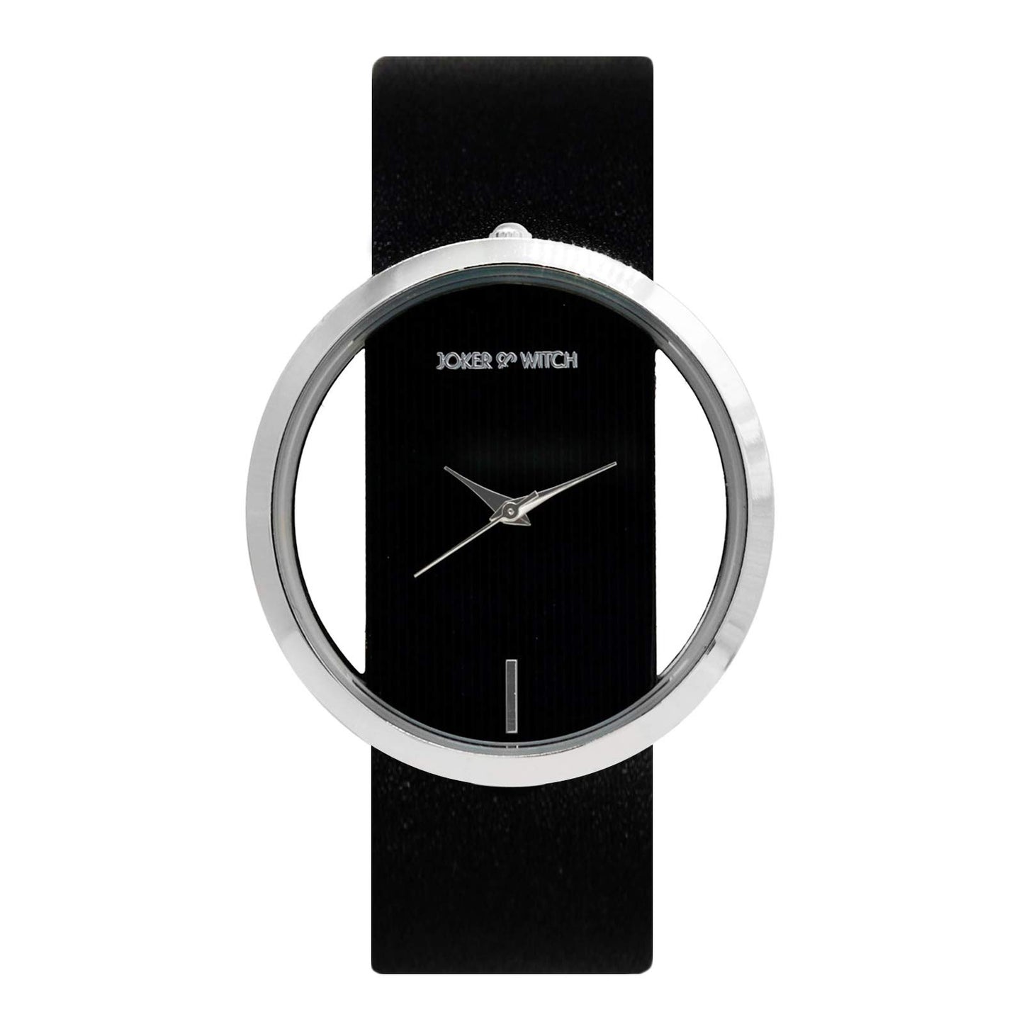 Joker & Witch Hope Black Analog Stainless Steel Watch Bracelet Set for Women