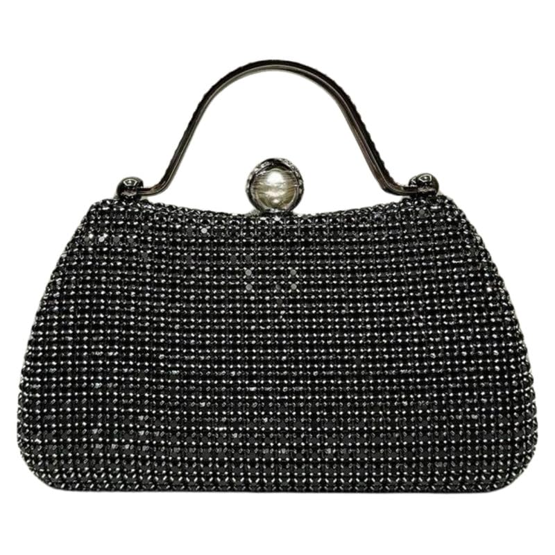 Mastyle® Box Clutch Hand Bag For Women With Diamond Surface Designer