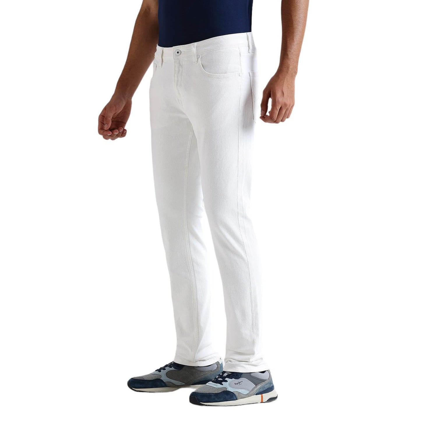 Pepe Jeans Men's Straight Jeans (PM208131P573_White