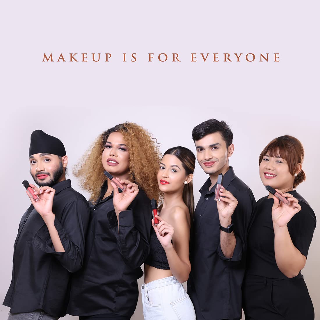 LoveEarth Liquid Matte Lipstick Combo Pack - 9-Piece Set with Waterproof Mousse Jojoba Oil, and Vitamin E - Smudge-Proof & Transferproof Mini Liquid Lipstick Long-Lasting Lip Makeup Gift Set for Women