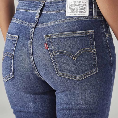 Women's 725 Blue Bootcut Fit High Rise Jeans