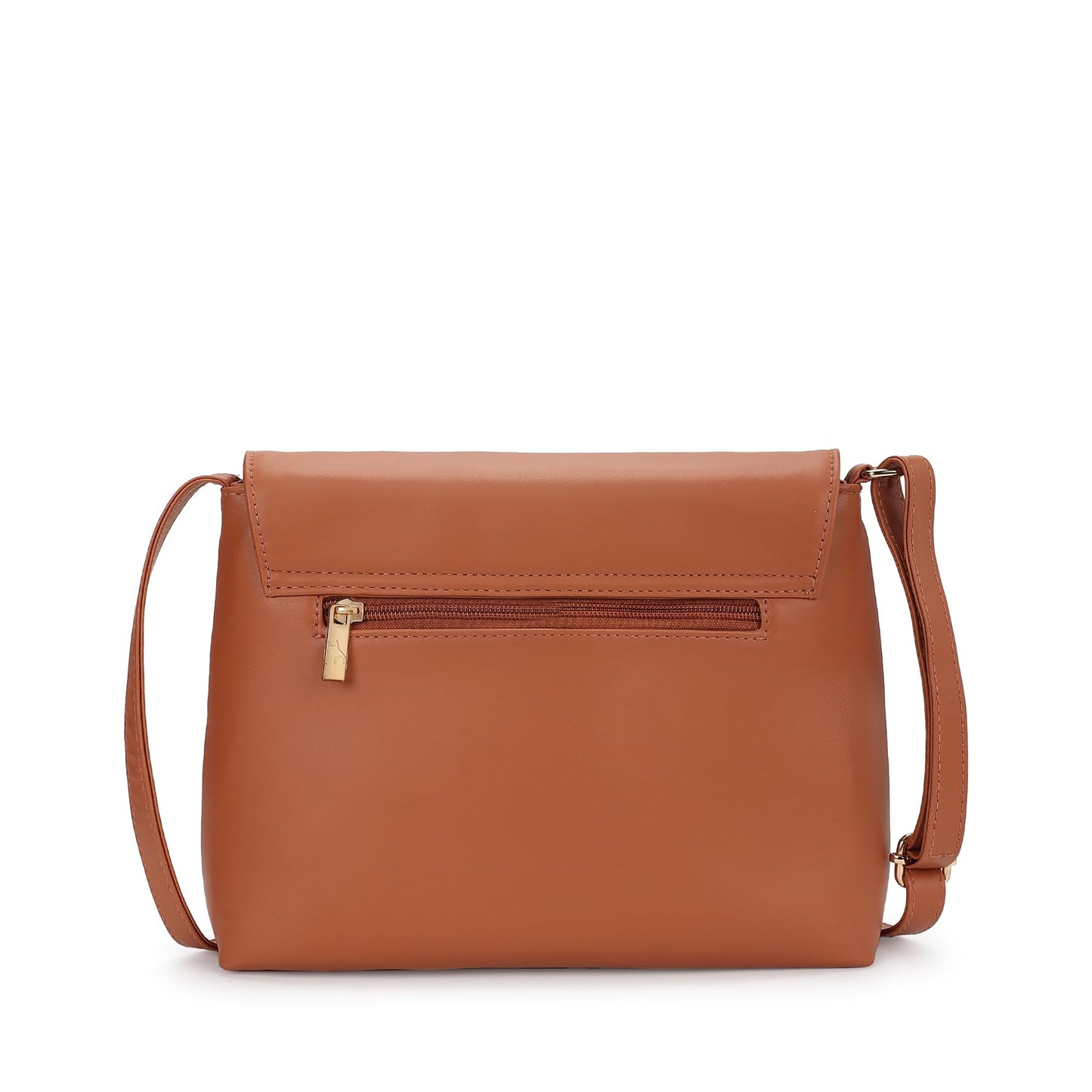 Fastrack Women's Flap Closure Sling Bag | Magnetic Button Lock, Adjustable Sling, Inner Zip and Slip Pockets | Stylish Everyday Bag | Sling Bag for Casual Carry