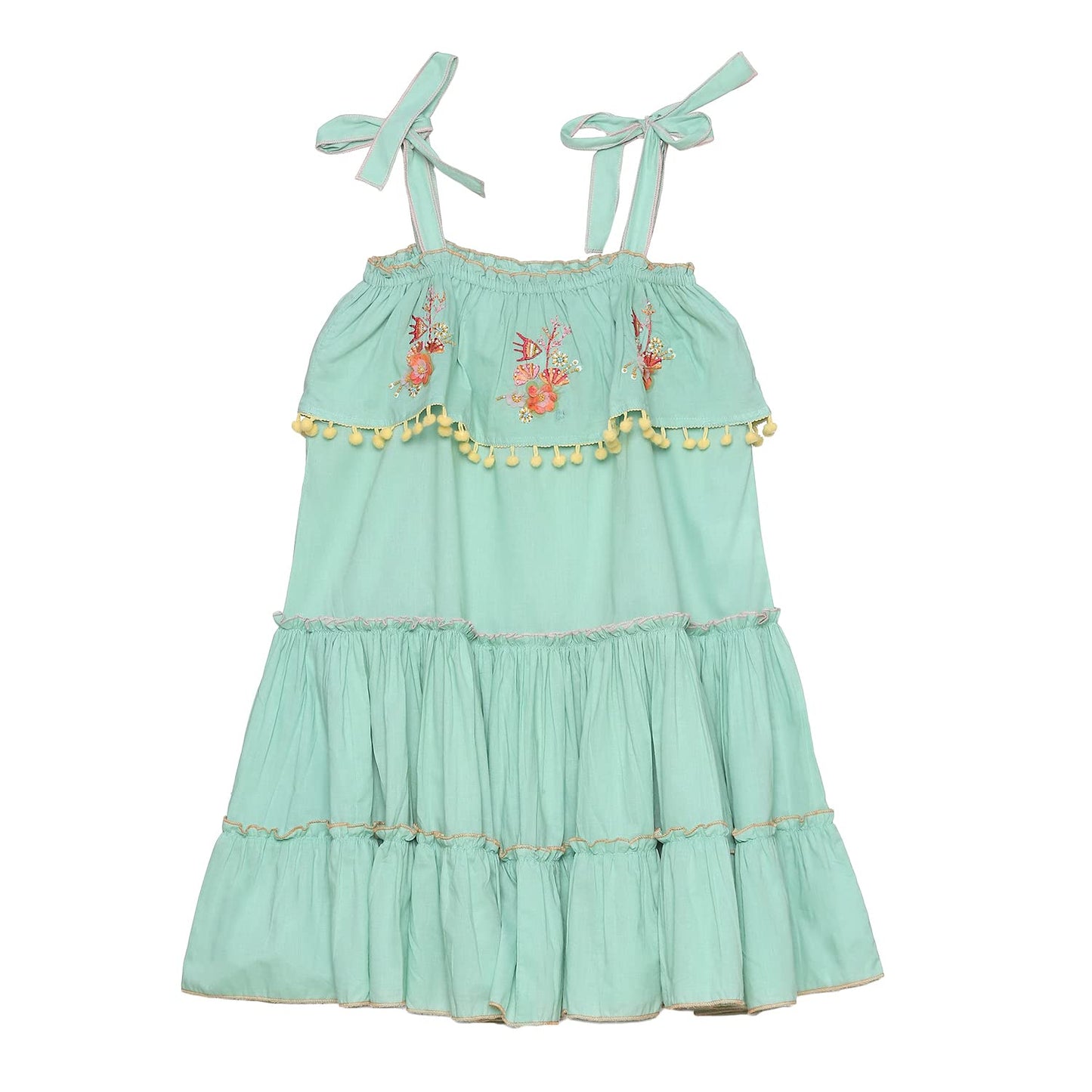 BIBA Girl Solid Kid(KW5262_SEA Green_7)