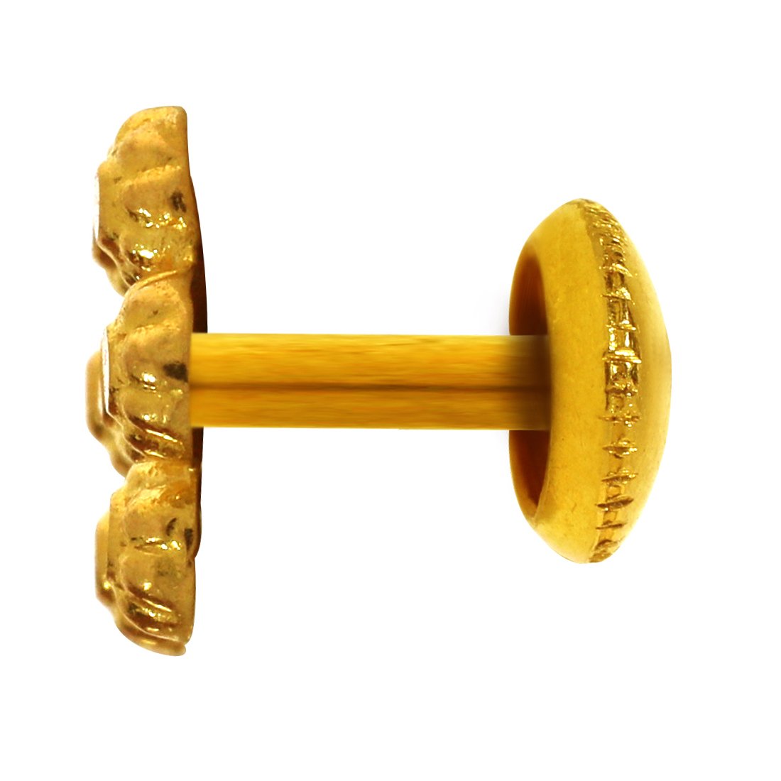 Joyalukkas 22KT (916) Yellow Gold Stud Earrings for Women (BN11203264)