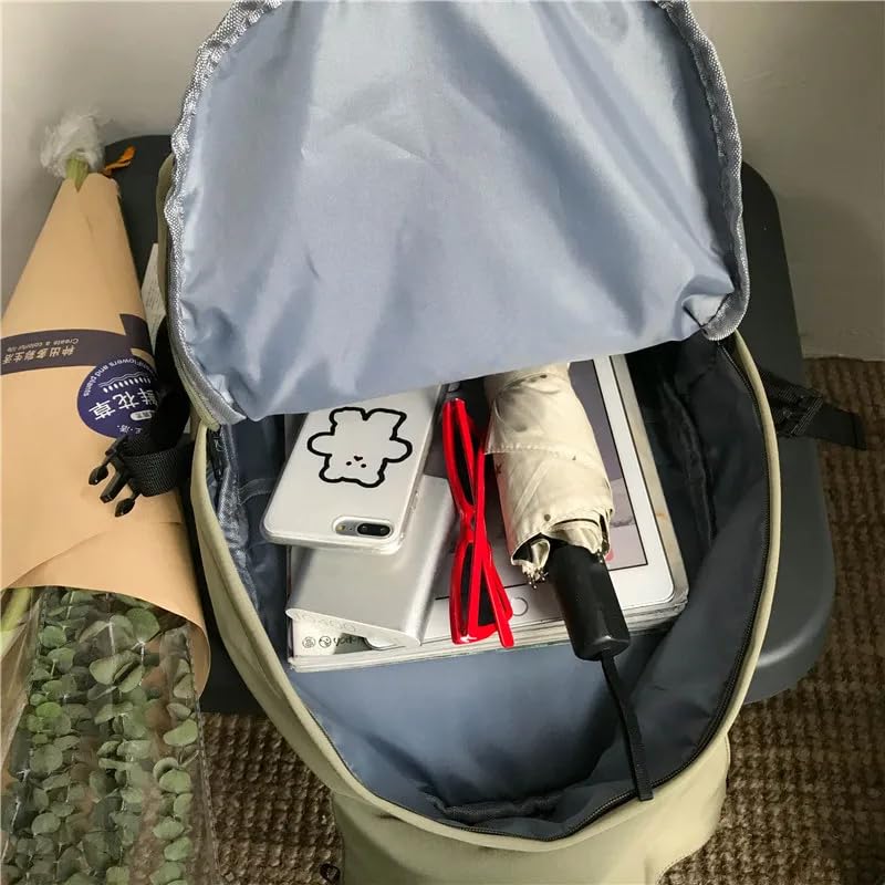 MUCHOVA Stylish Backpack for Women Basic Travel Bag for Stylish Women Lightweight College Backpack for Girls (Yellow)