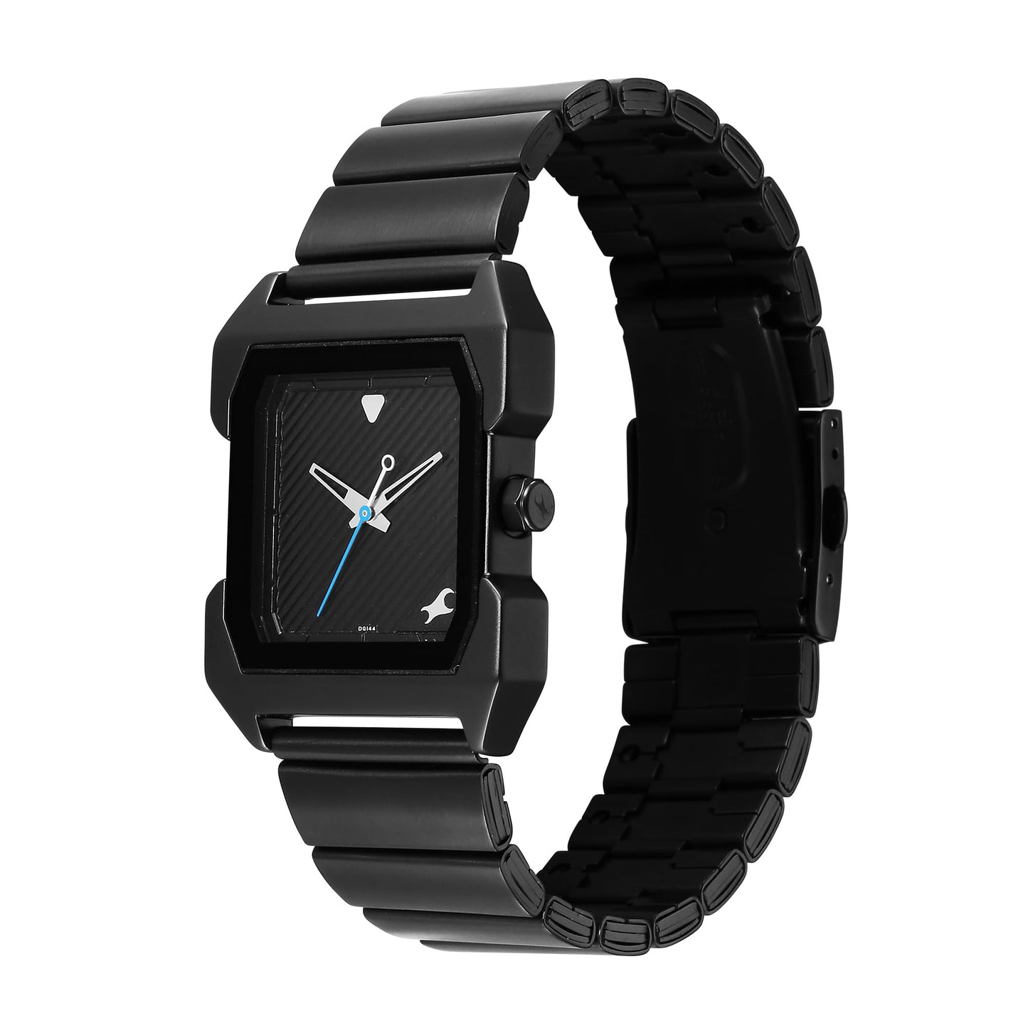 Fastrack Pulse II Quartz Analog Black Dial Stainless Steel Strap Watch for Men_1474NM02