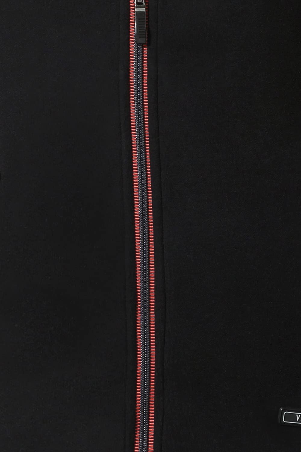 Van Heusen Men Sport Zip Front Jacket - Media Pocket, Breathable_70032_Black_XL