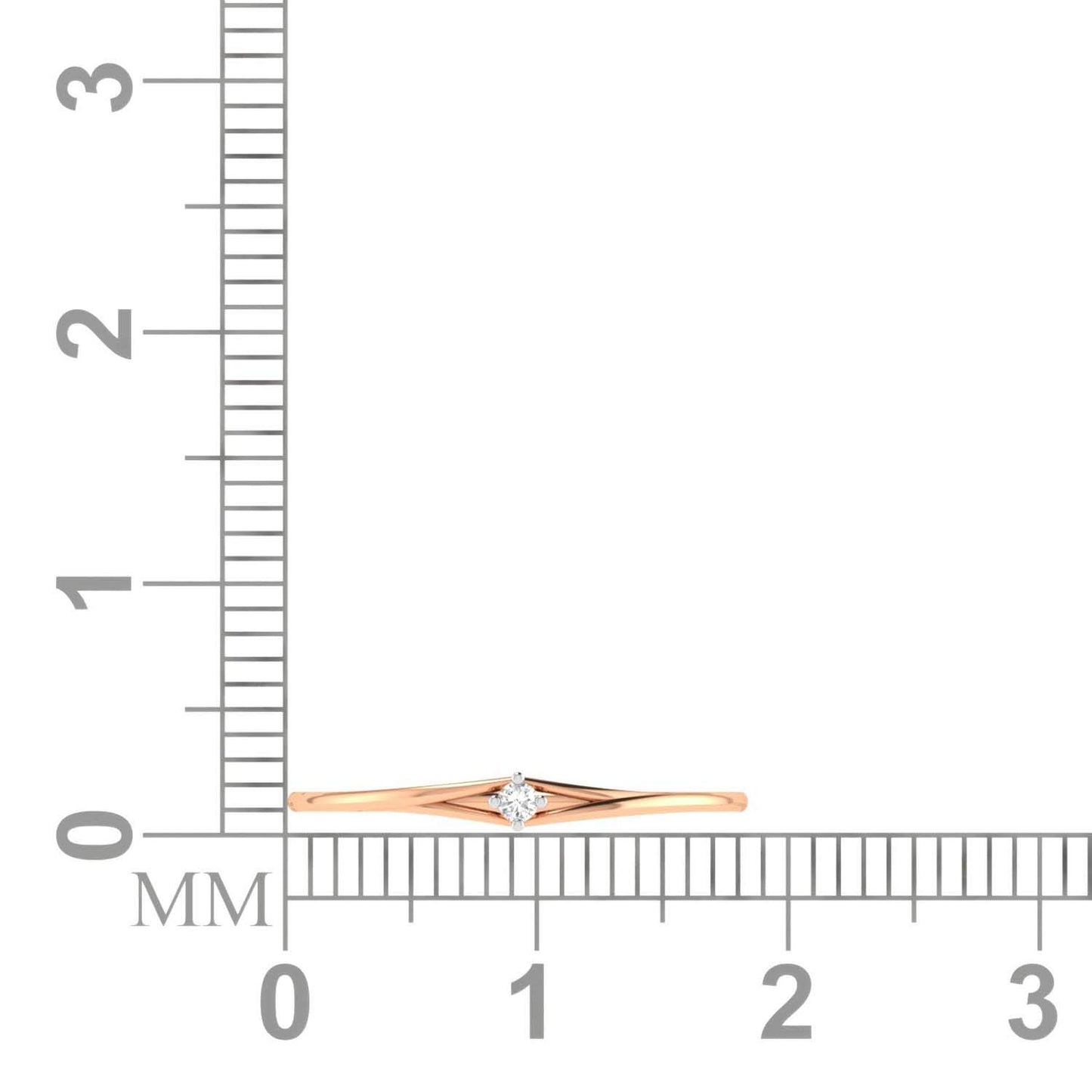 AVSAR 14KT Rose Gold Ring for Women