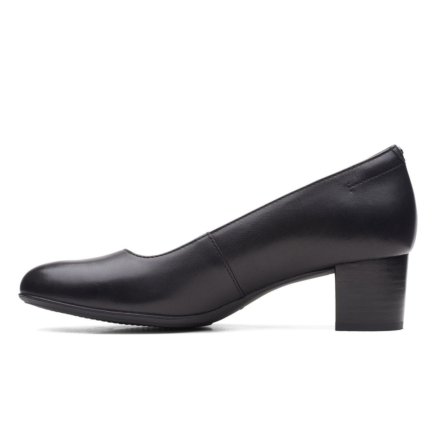 Clarks Linnae Pump Black Leat UK-7