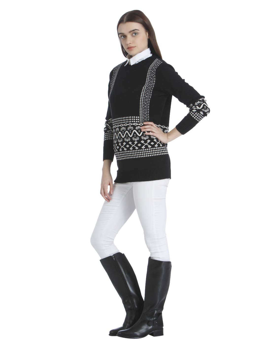 Vero Moda Women's Pullover (1956950003_Black Beauty_S)