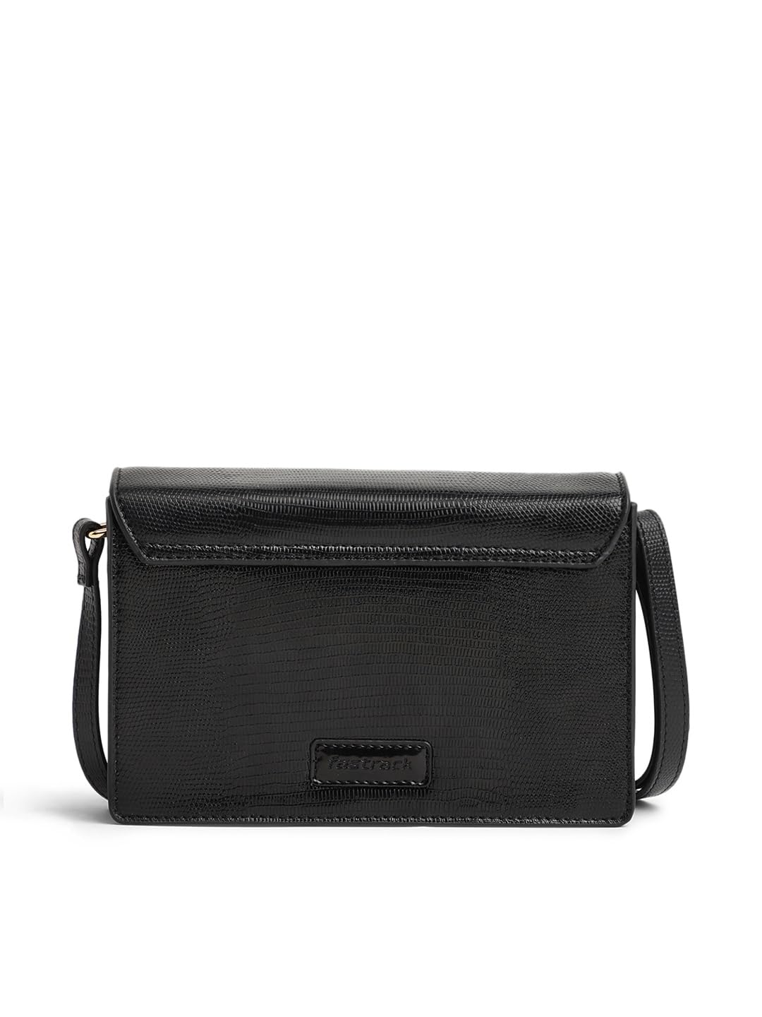 Fastrack Textured Sling Bag for Women, Girls and Ladies | Slings for Casual Carry | Made of Premium Faux Leather