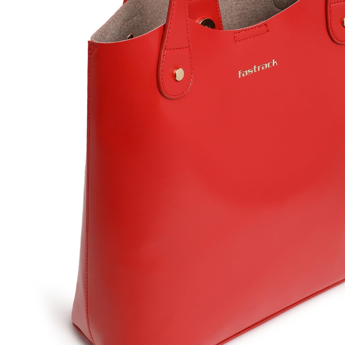 Fastrack College Tote Bag for Women, Girls and Ladies | Office Bag for Woman | Tote Bag with Button Closure