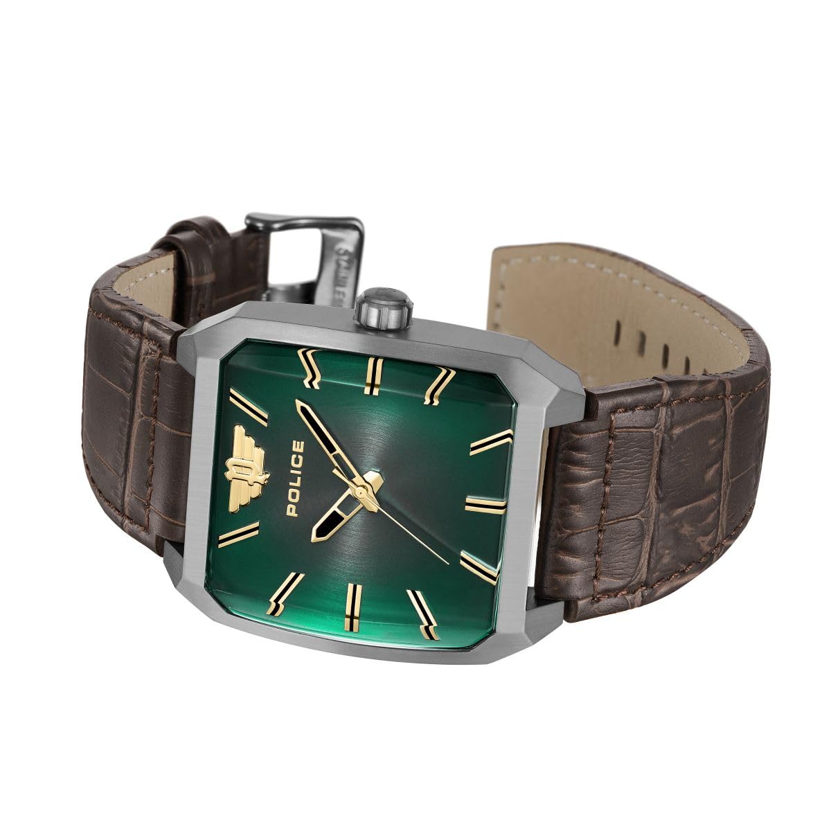 Police Analog Green Dial Men's Casual Watch
