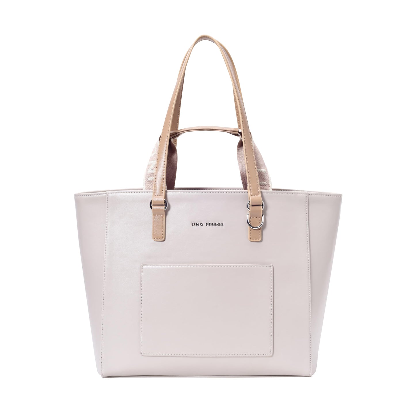 Lino Perros Color-Blocked Commuter Tote Bag